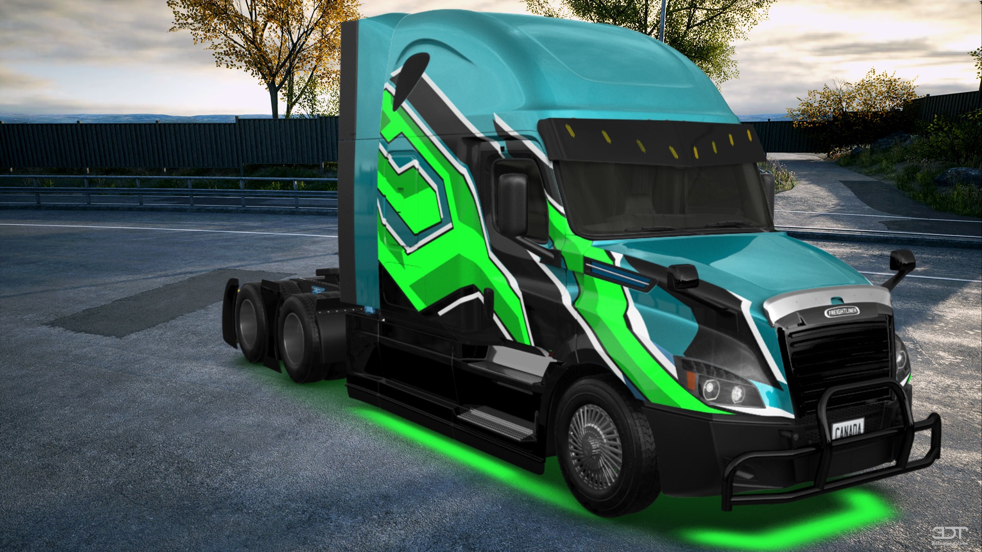 Freightliner Cascadia Sleeper Cab Truck 2018
