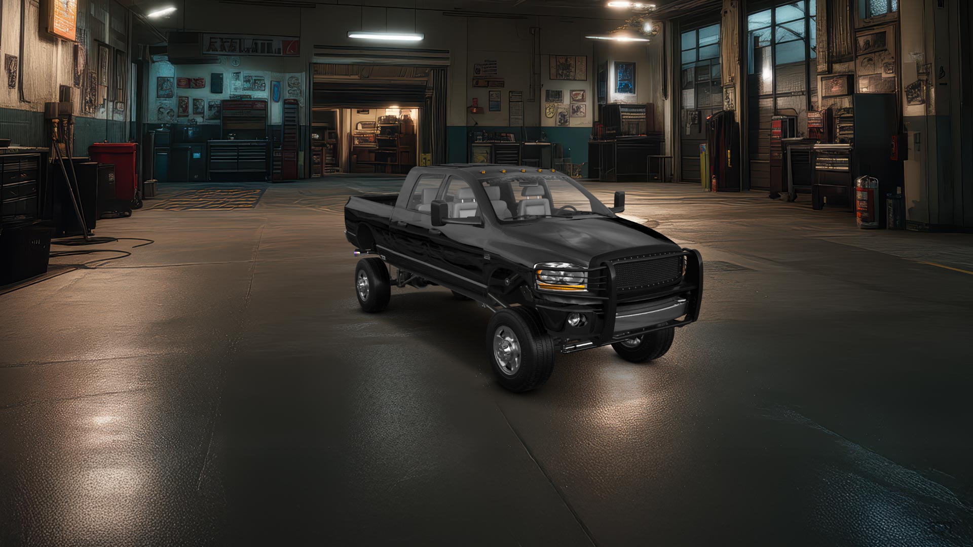 Dodge Ram 2500 4 Door pickup truck 2007 tuning