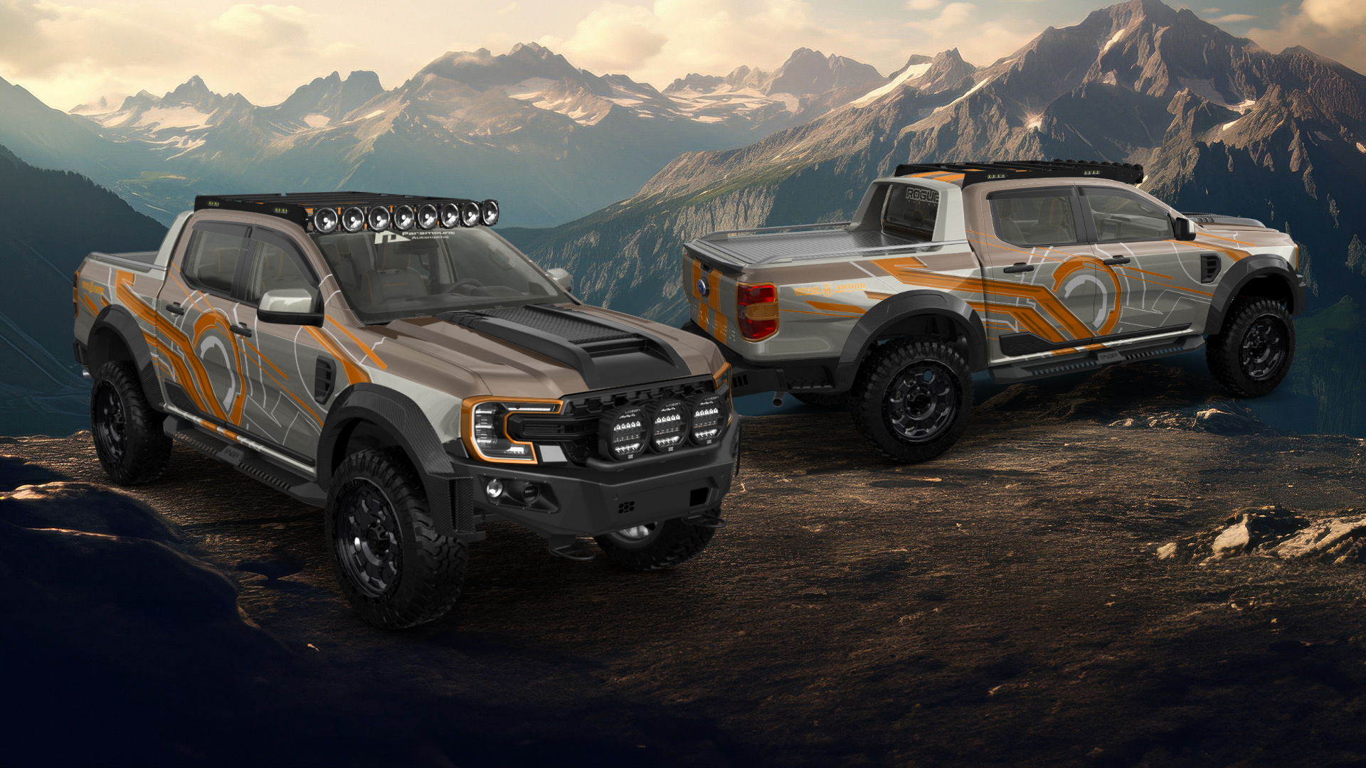 Ford Ranger 4 Door pickup truck 2022