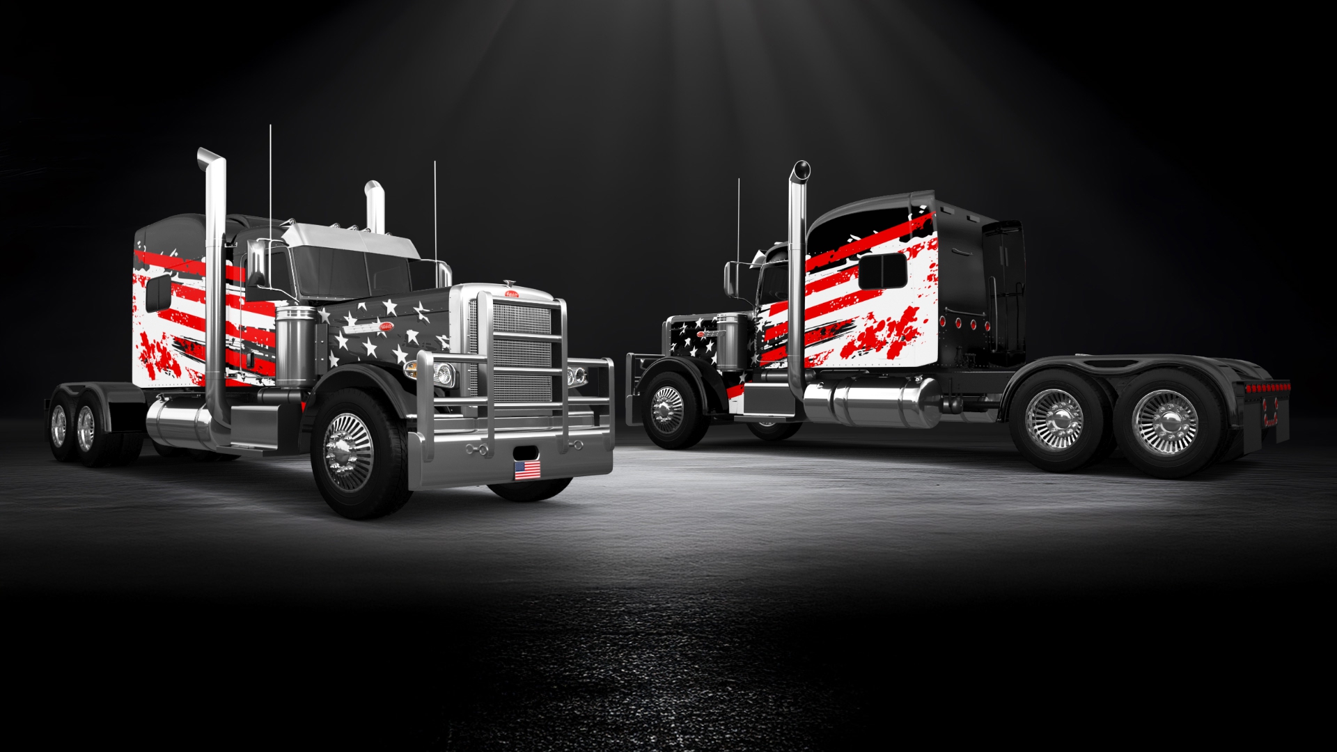 Peterbilt 389 Sleeper Cab Truck 2016 tuning