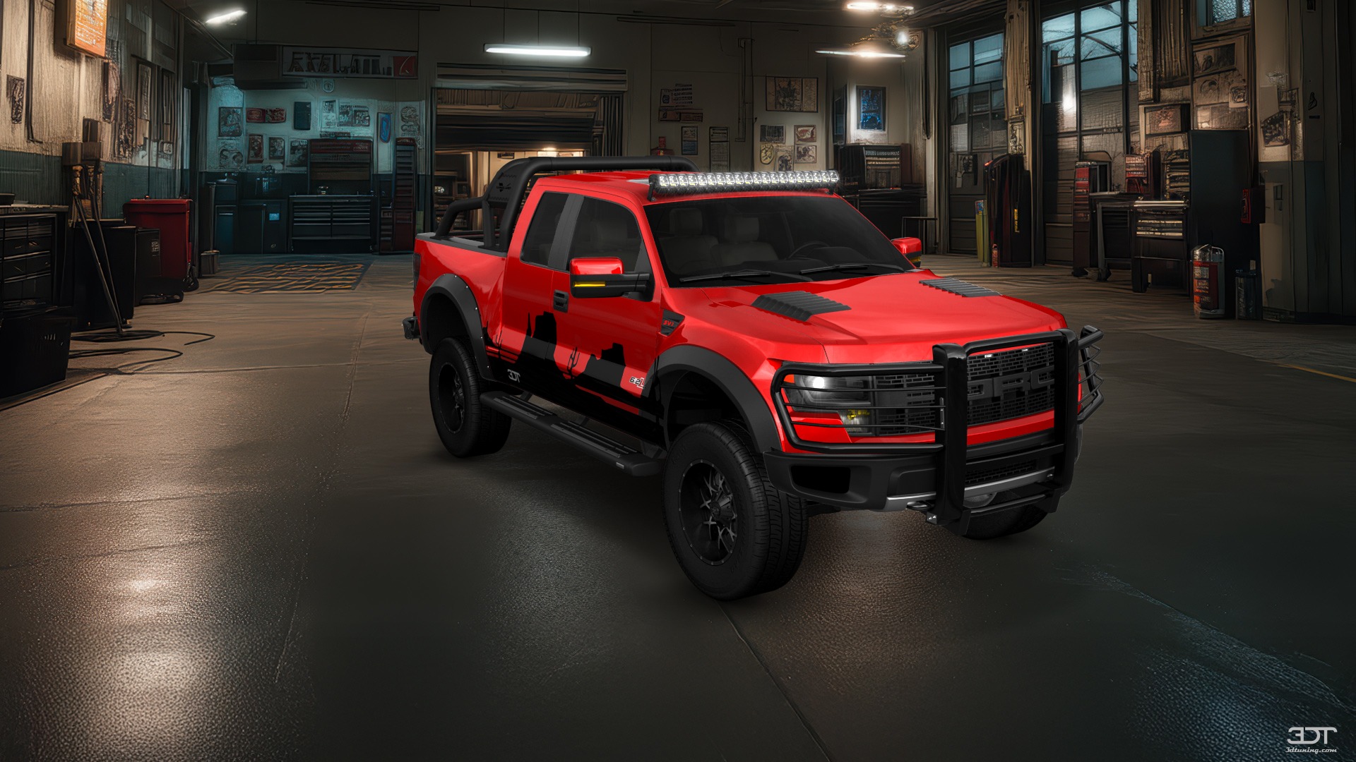 Ford F-150 SVT Raptor 2 Door pickup truck 2010 tuning