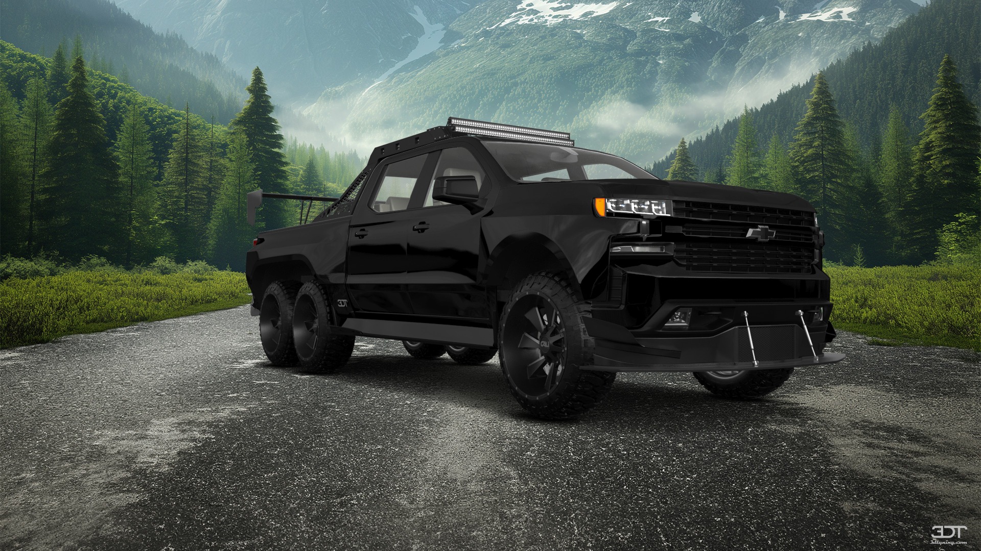 Chevrolet Silverado Hennessey Goliath 6X6 Truck 2020 tuning