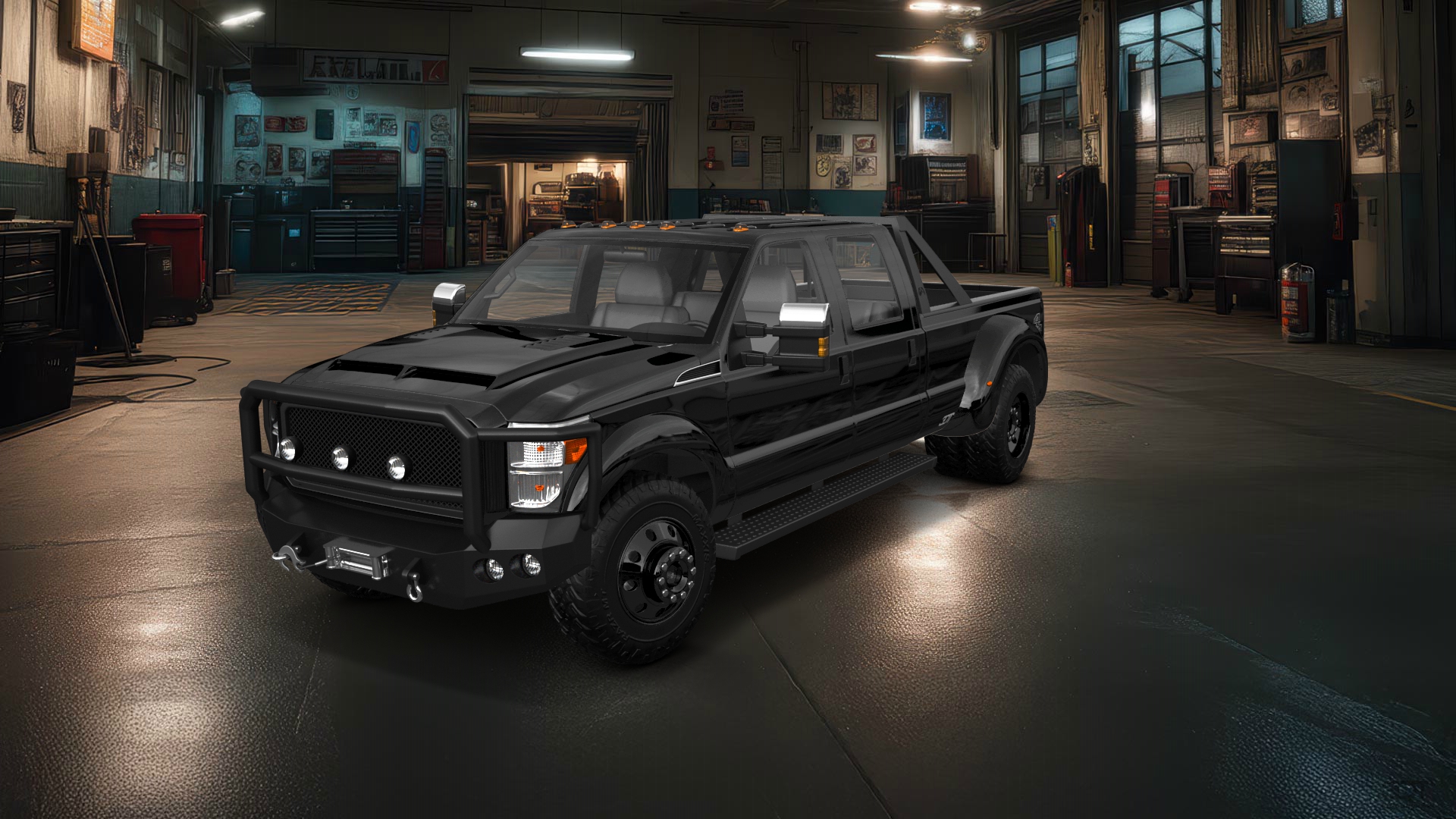 Ford F-350 DRW 4 Door pickup truck 2013 tuning
