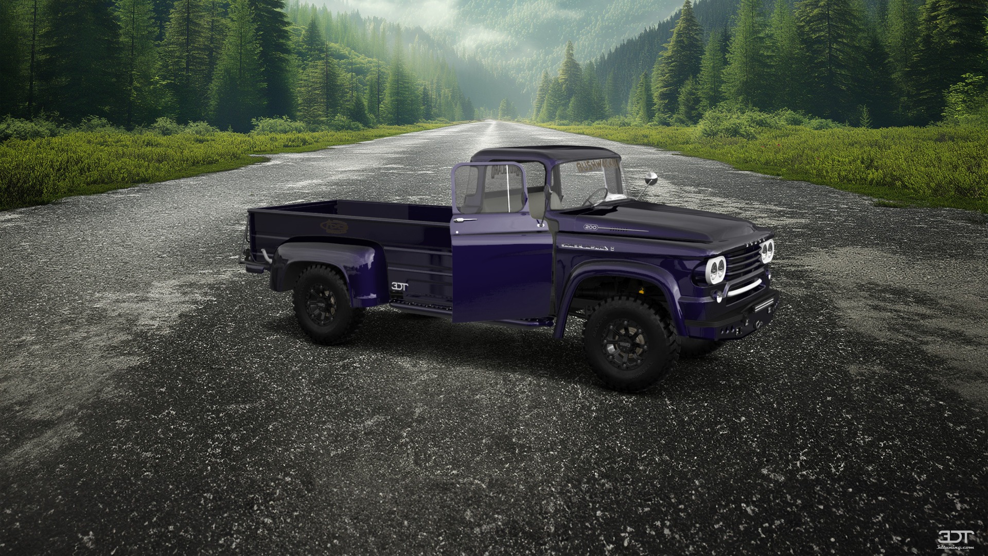 Dodge Power Wagon W300 2 Door pickup truck 1958