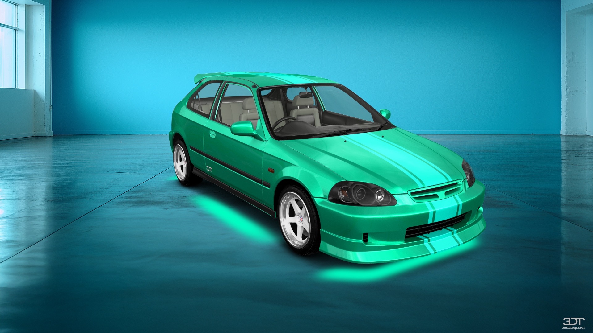 Honda Civic 3 Door Hatchback 1997 tuning