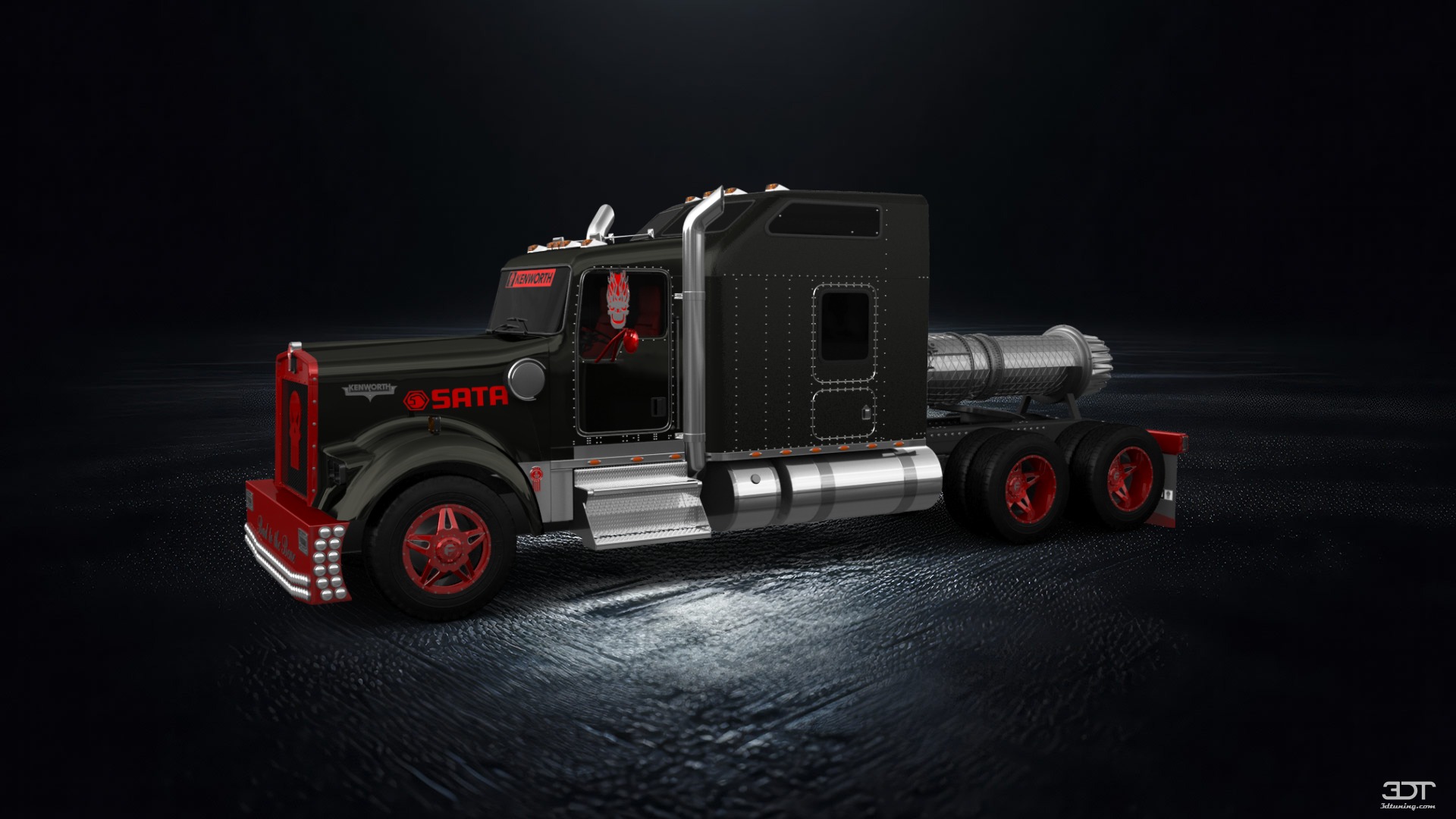 Kenworth W900 Sleeper Cab Truck 2015