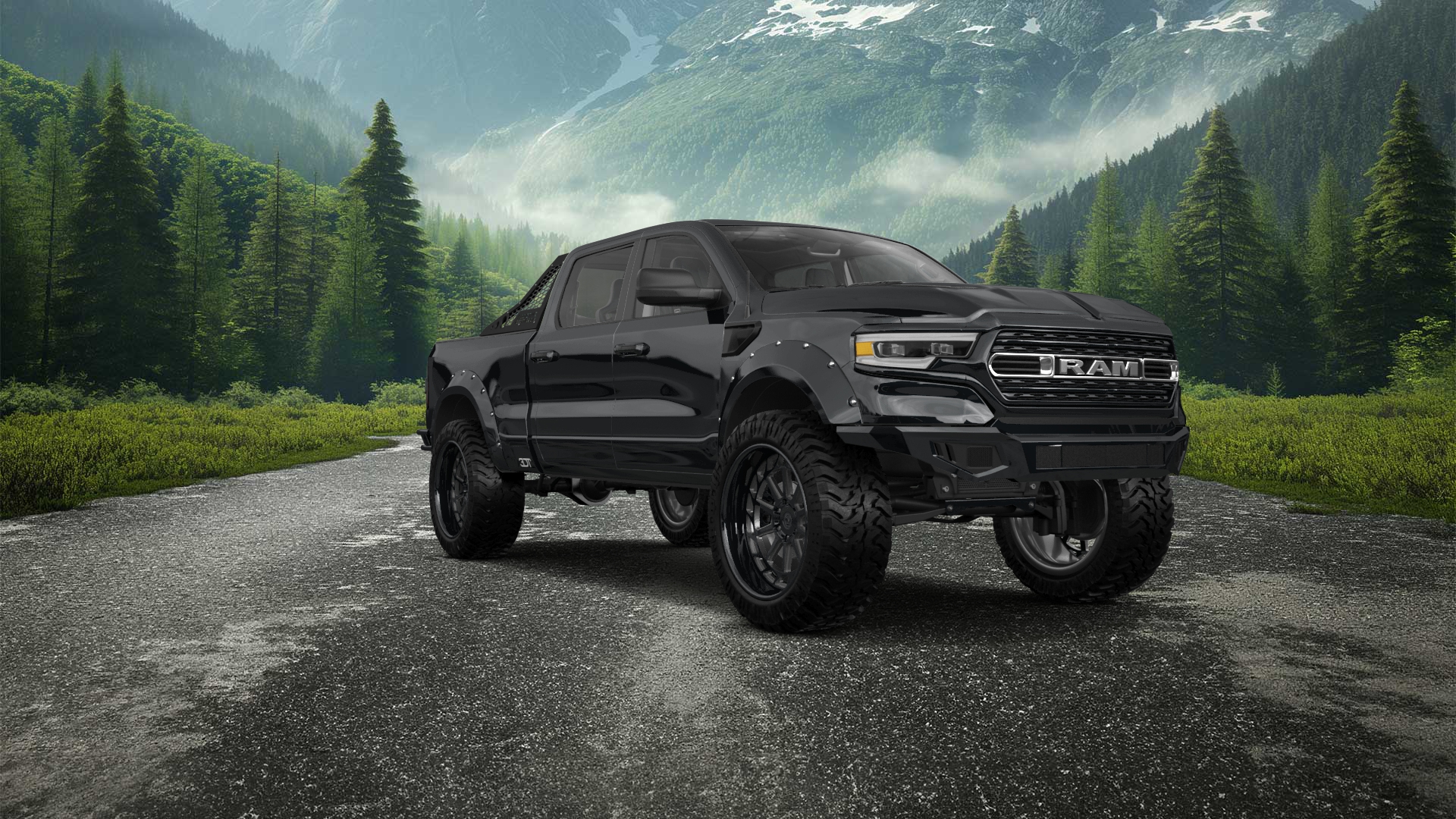Dodge Ram 1500 Crew Cab 6.4' box 4 Door Truck 2020