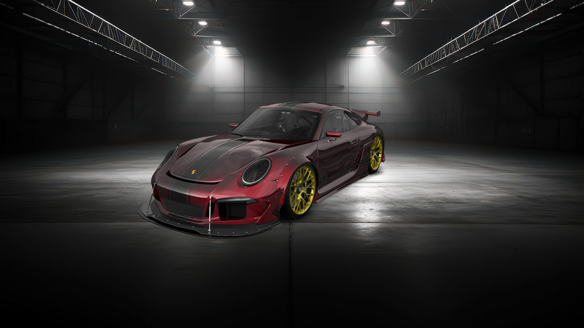 Porsche 911 Carrera 2 Door Coupe 2011 tuning
