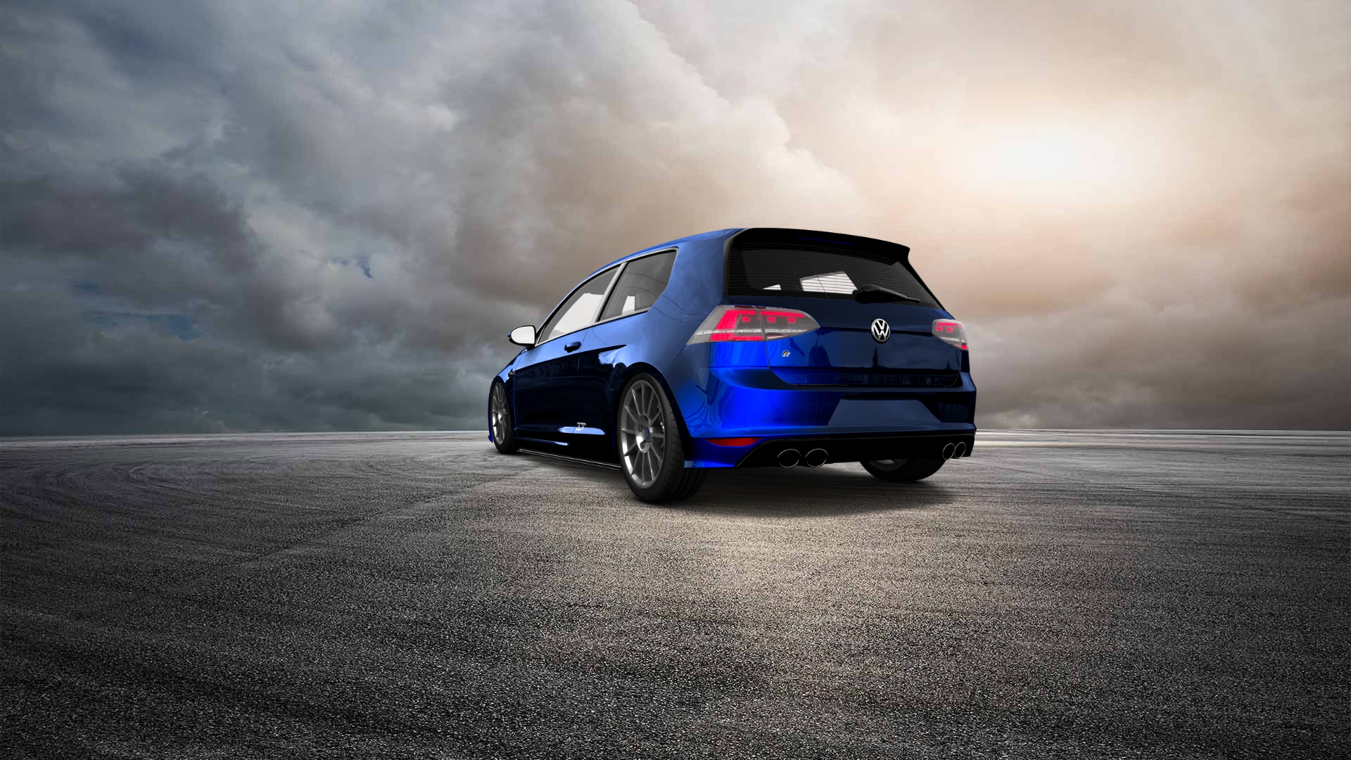 Volkswagen Golf 7 3 Door Hatchback 2013 Images