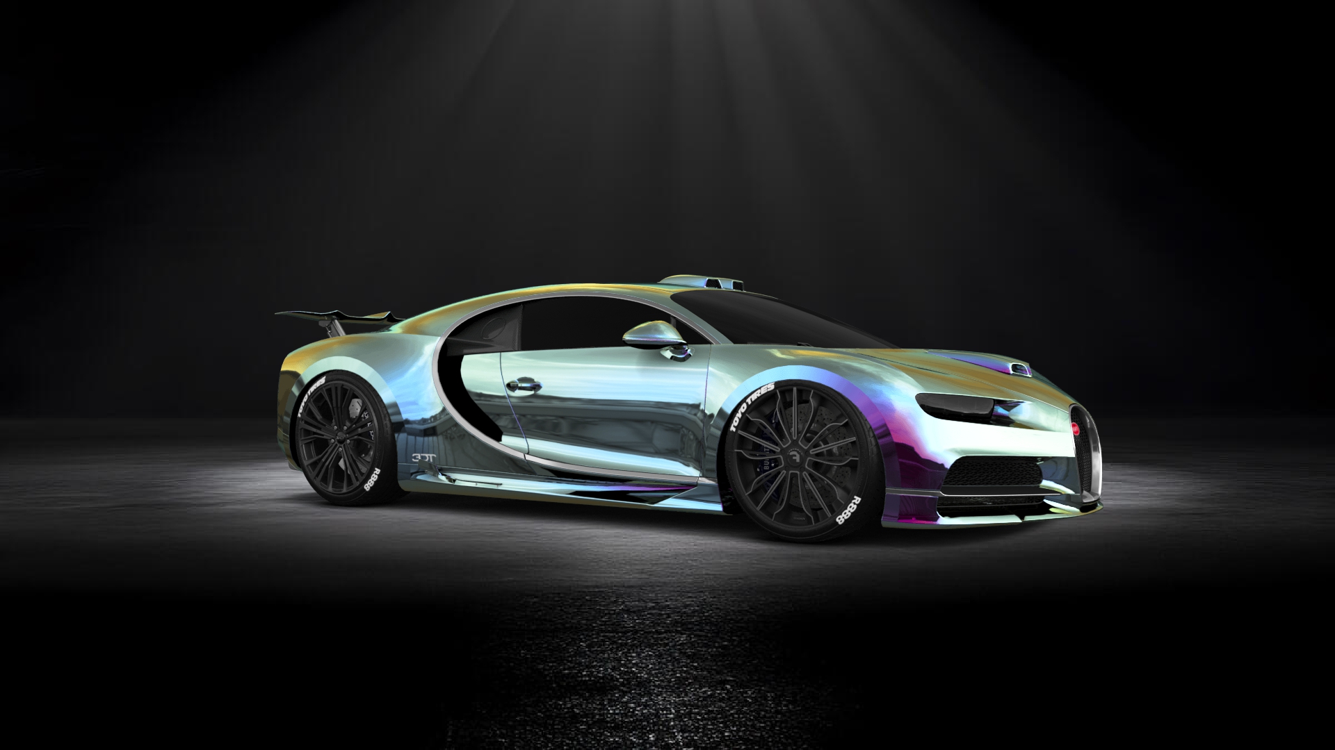 Bugatti Chiron 2 Door Coupe 2016