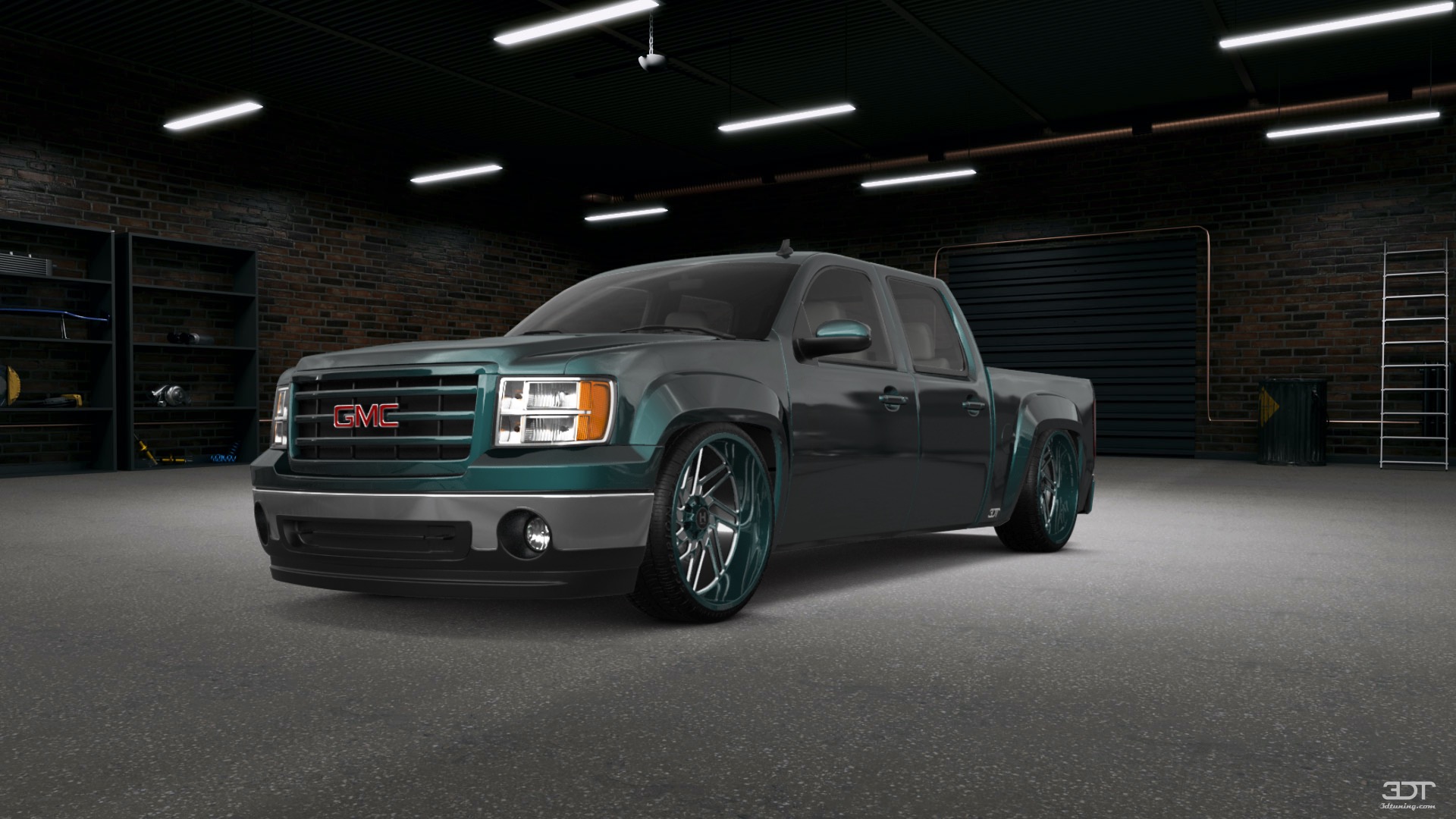 GMC Sierra 1500 Crew Cab 5.8 ft box 4 Door pickup truck 2007