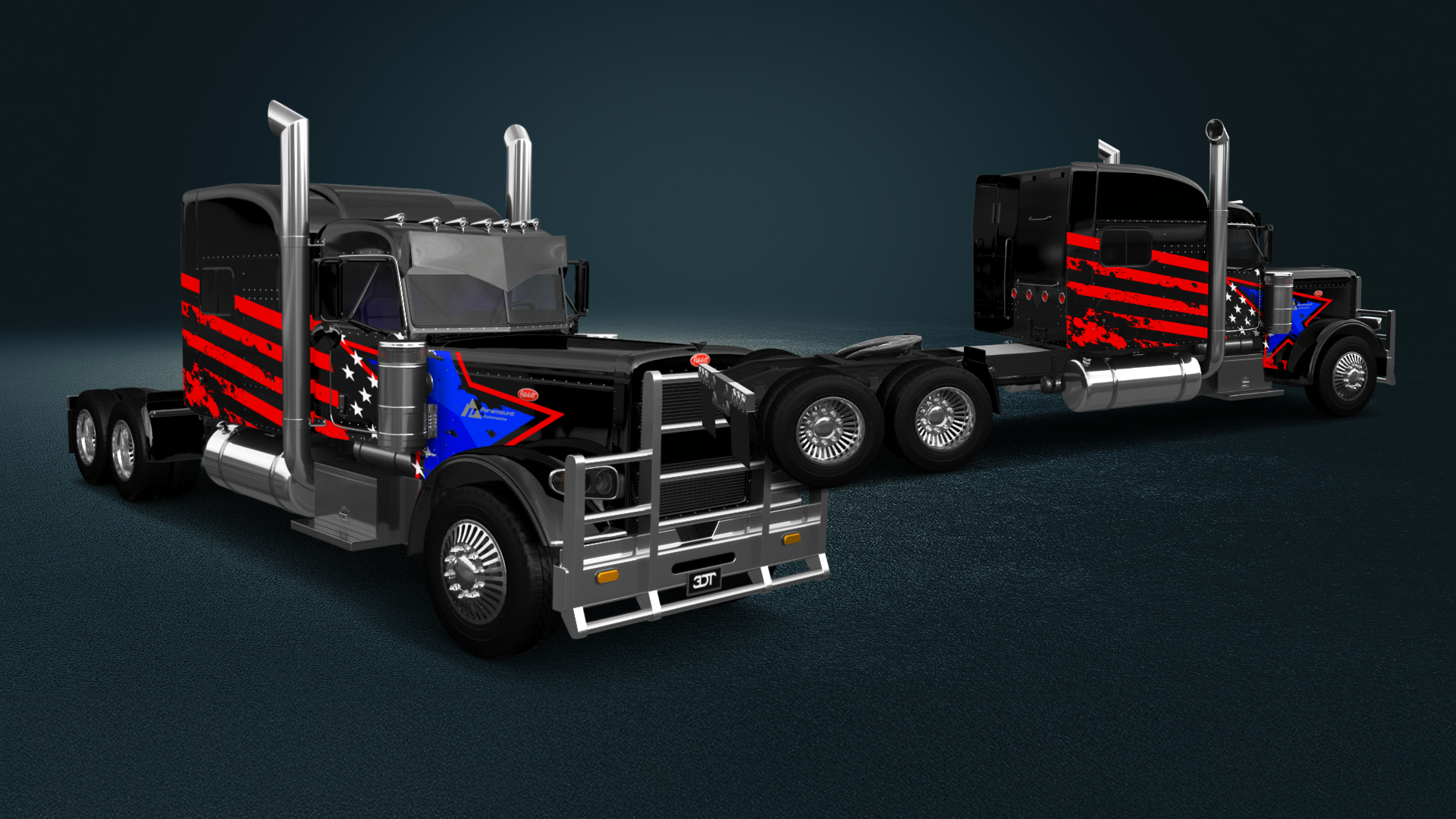 Peterbilt 389 Sleeper Cab Truck 2016