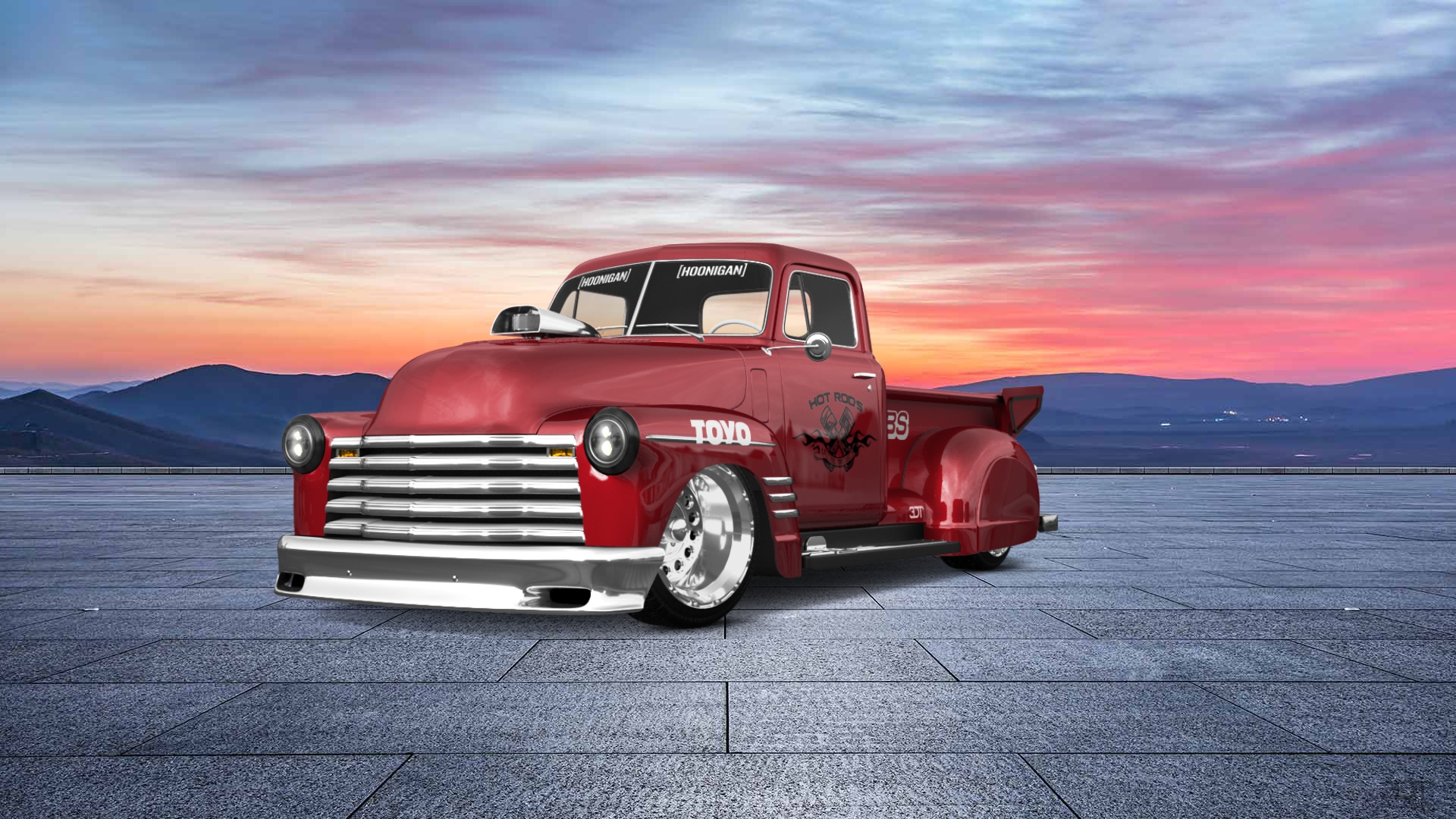 Chevrolet 3100 2 Door pickup truck 1950 tuning