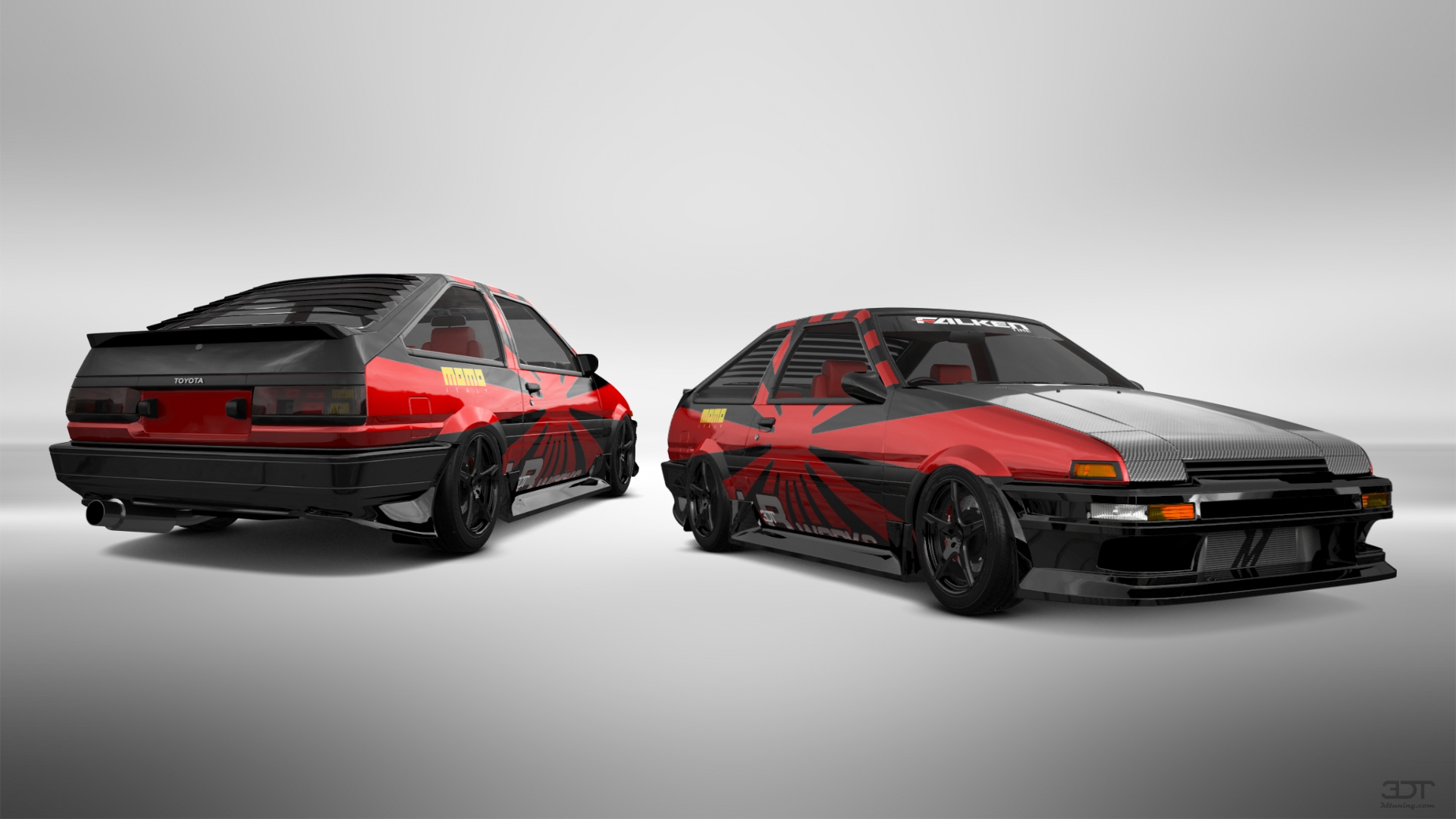 Toyota AE86 3 Door Hatchback 1985 tuning