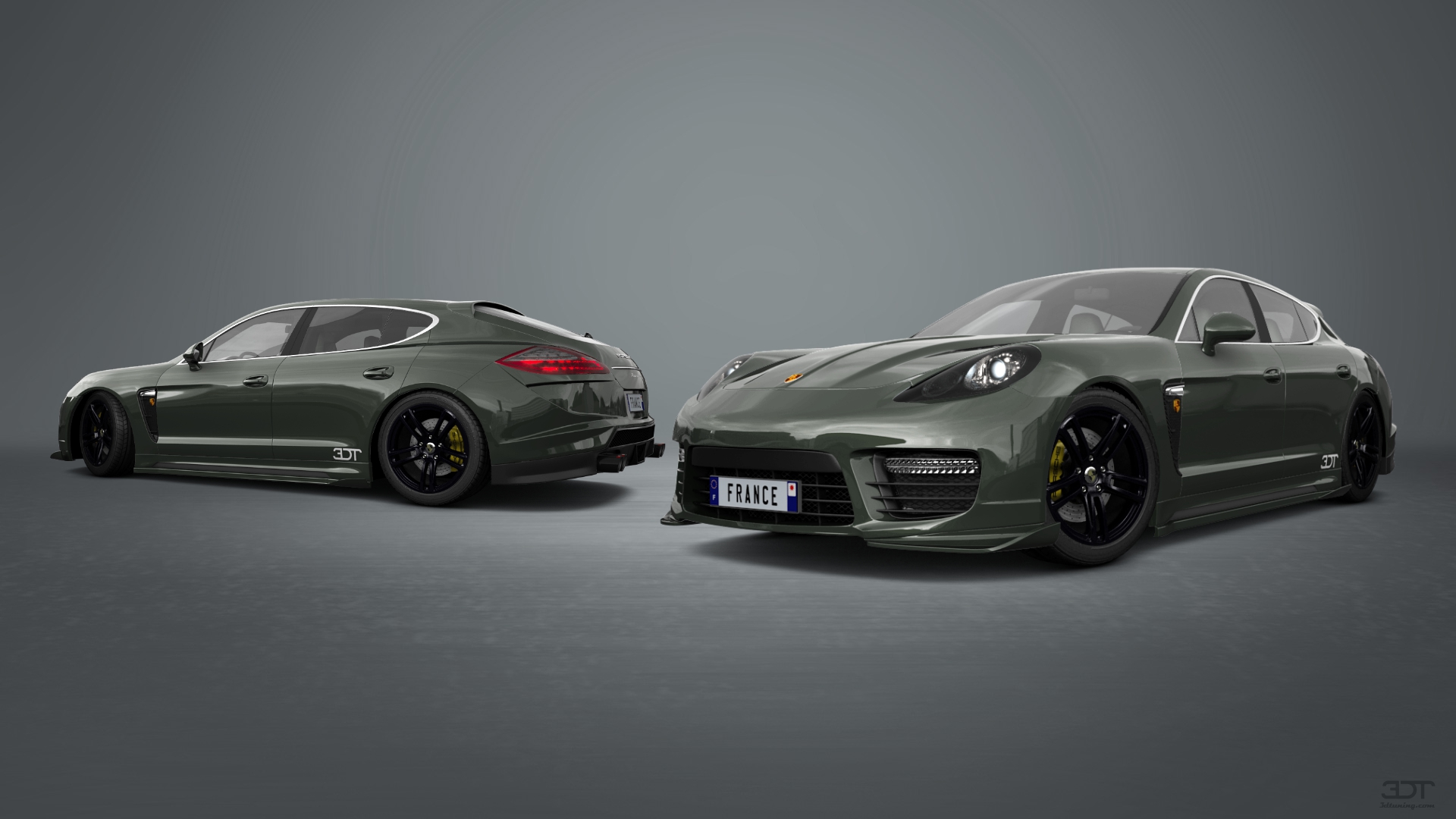Porsche Panamera 4 door fastback saloon 2011 tuning
