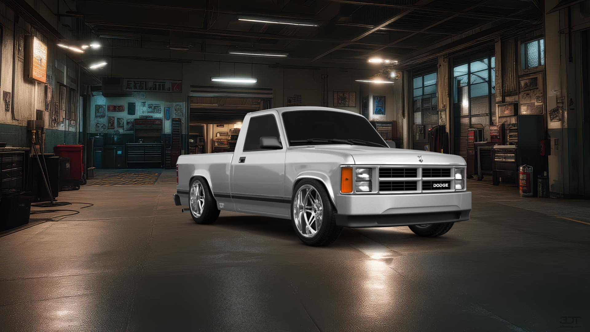 Dodge Dakota Regular Cab 2 Door pickup truck 1987 tuning