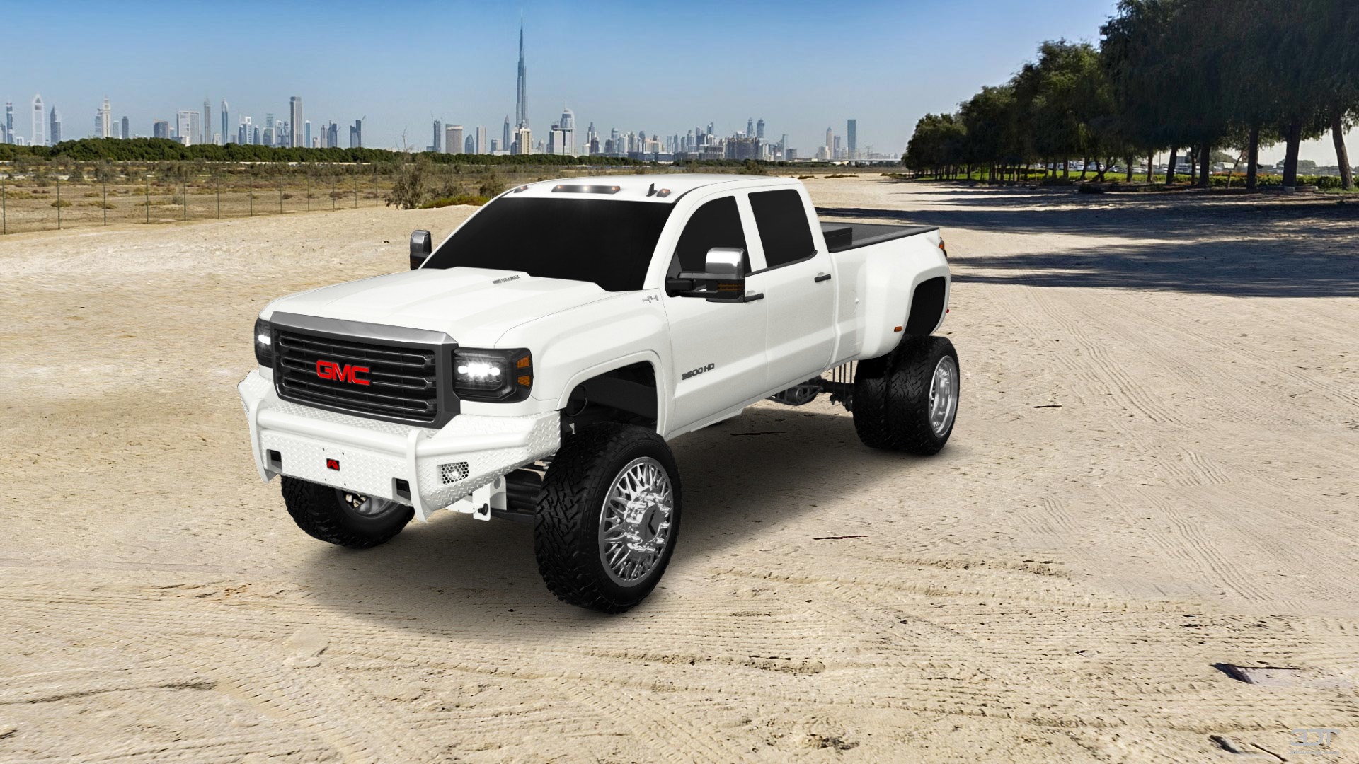 GMC Sierra 3500 HD Crew Cab 4 Door pickup truck 2015