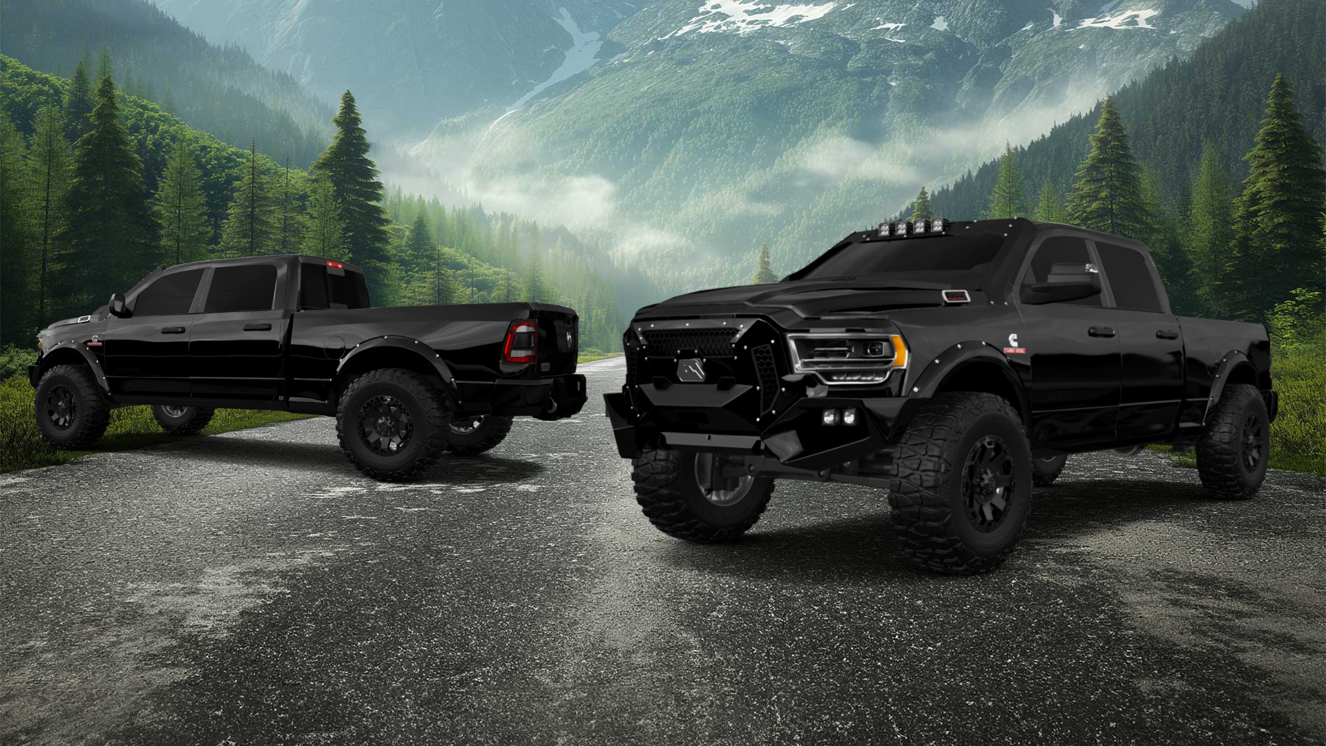 Dodge Ram 2500 4 Door pickup truck 2020