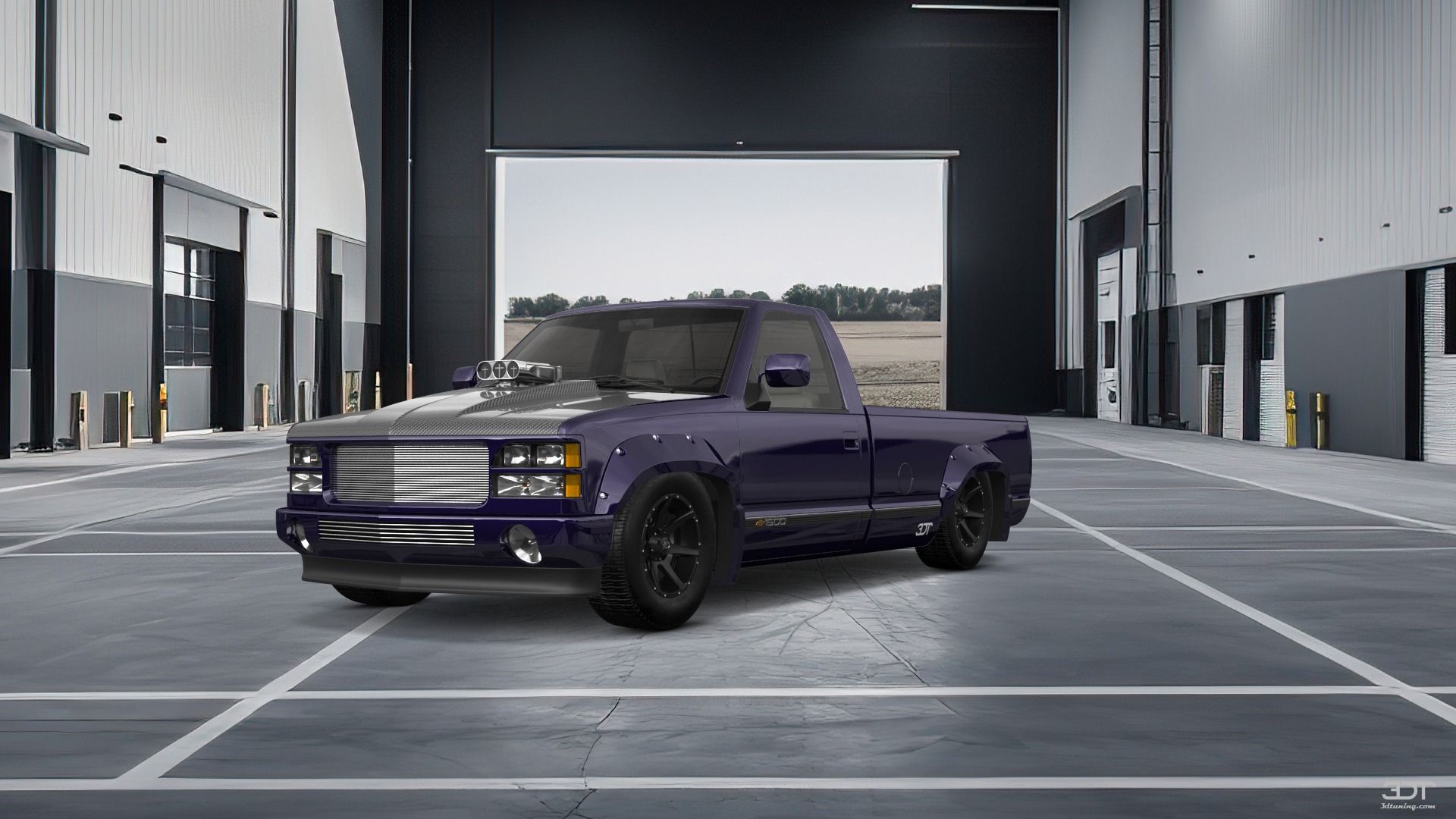 Chevrolet K1500 Regular Cab Fleetside Pickup 1988