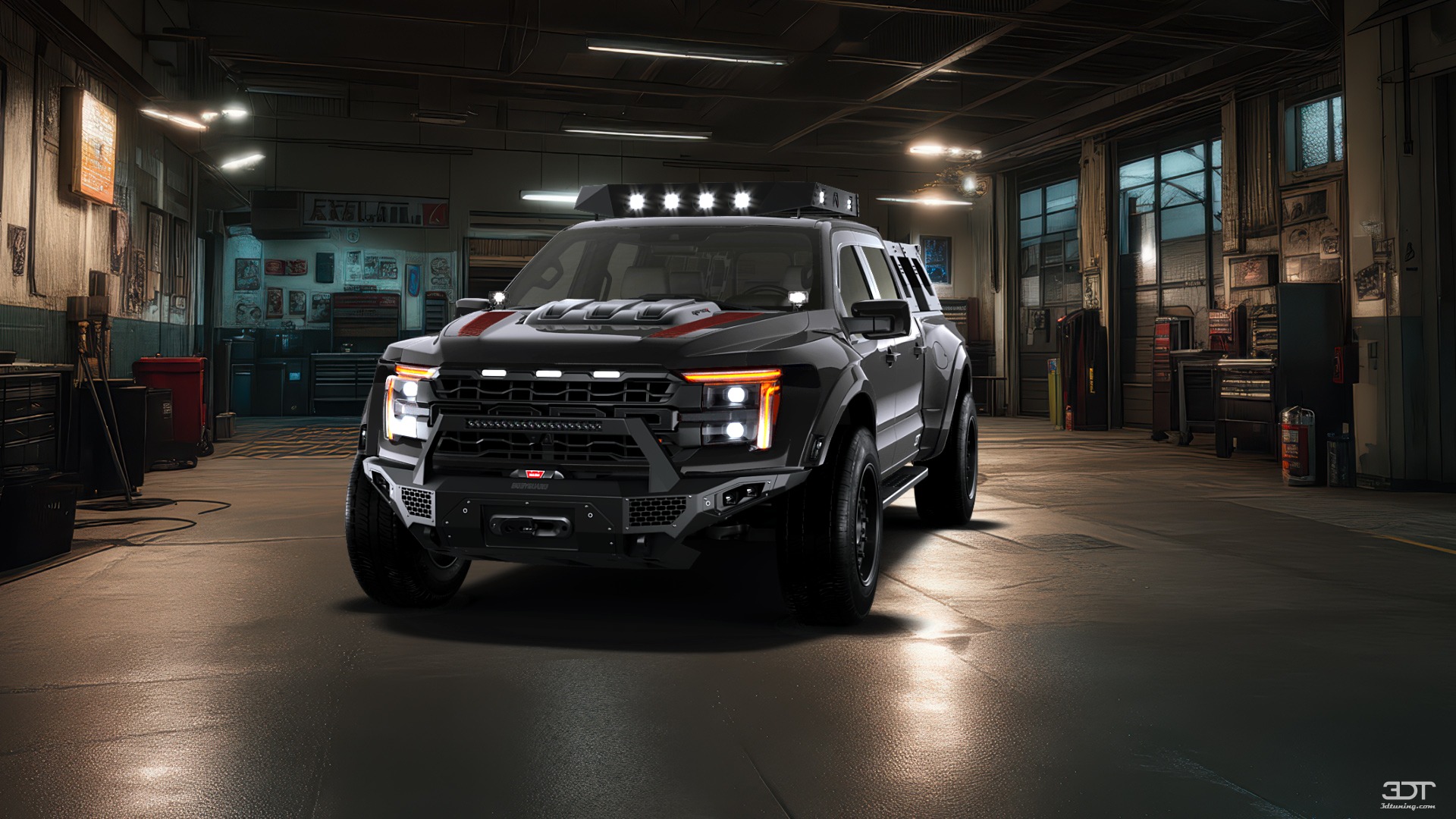 Ford F-150 Raptor 4 Door pickup truck 2024 tuning