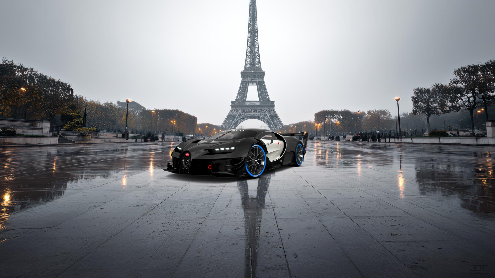 Bugatti Vision GT Supercar 2015 tuning