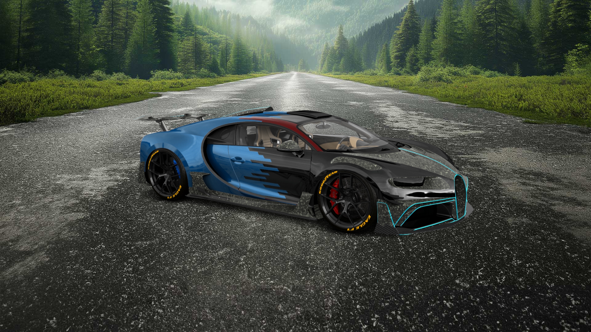 Bugatti Chiron 2 Door Coupe 2016
