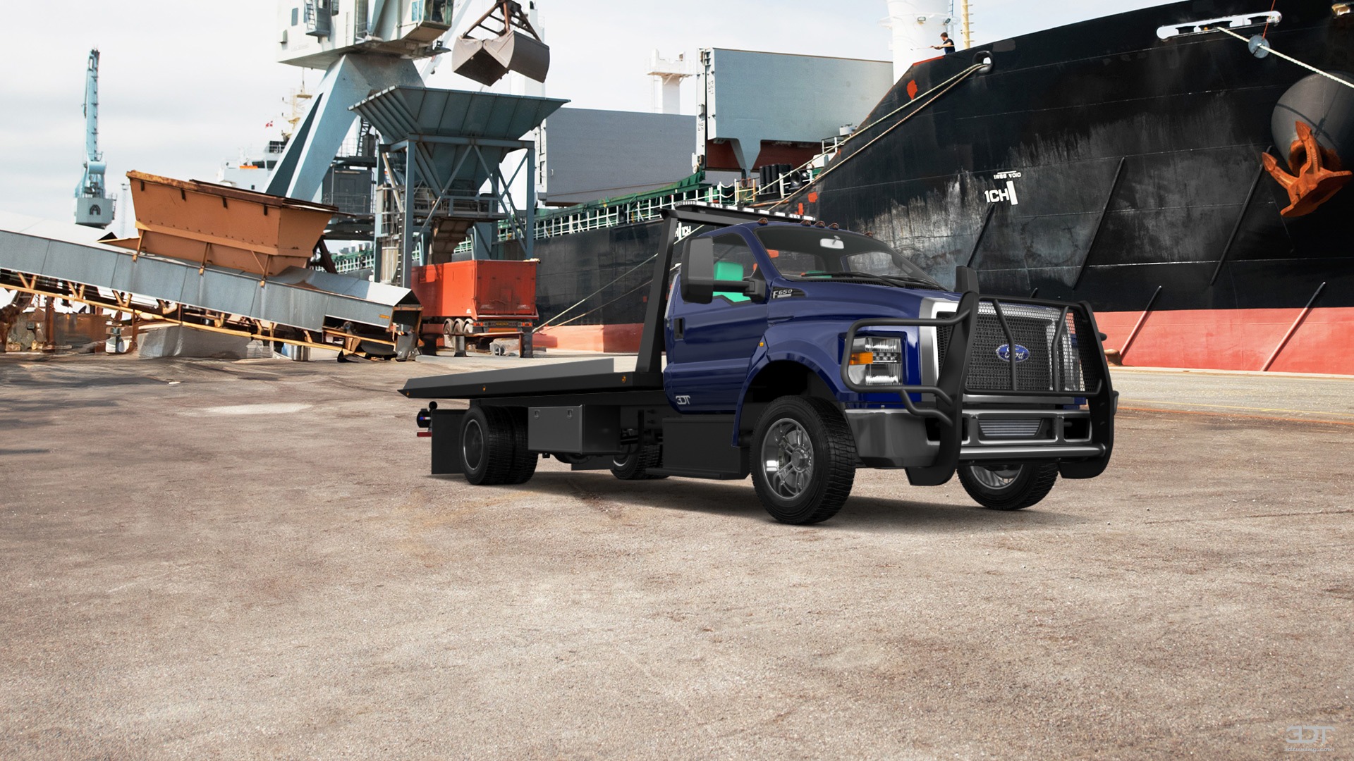 Ford F-650 Tow Truck Pickup 2016 tuning