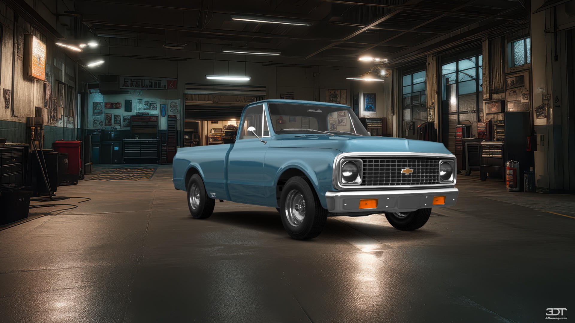 Chevrolet C-10 Cheyenne 2 Door pickup truck 1972 tuning
