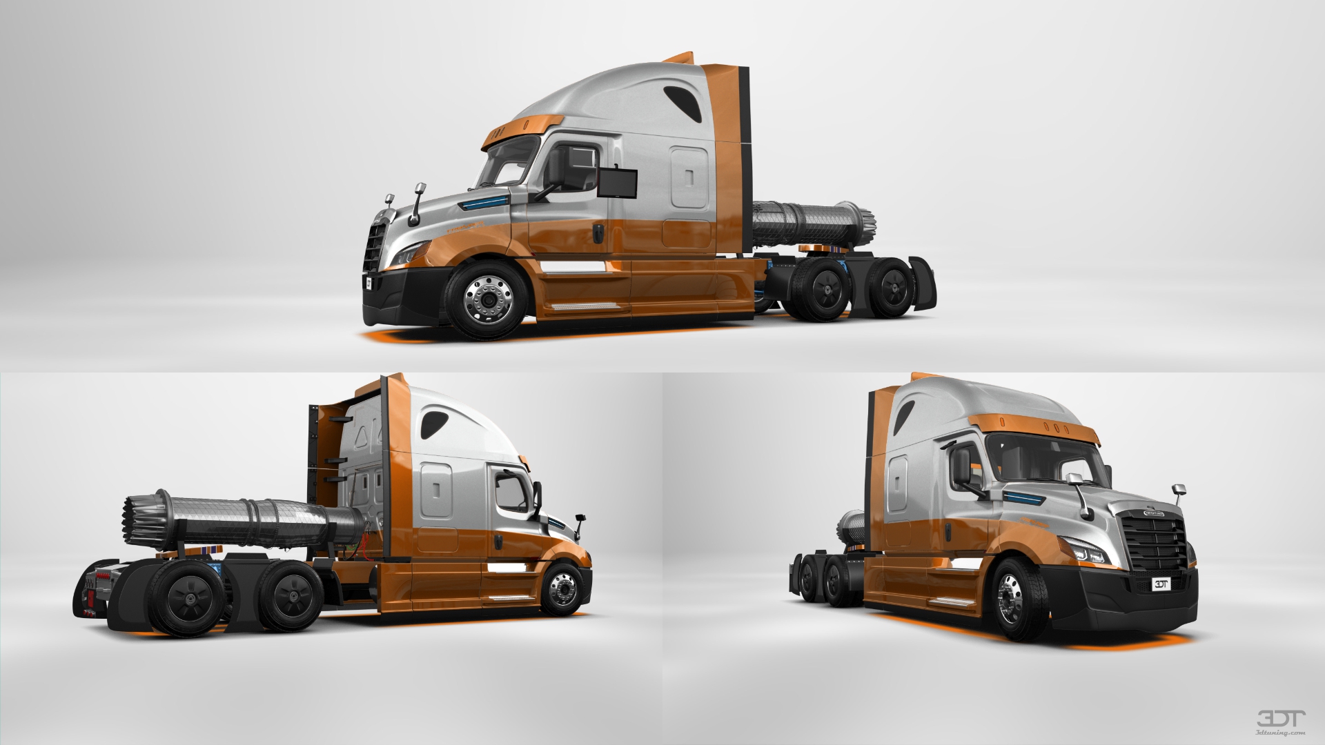 Freightliner Cascadia Sleeper Cab Truck 2018 tuning