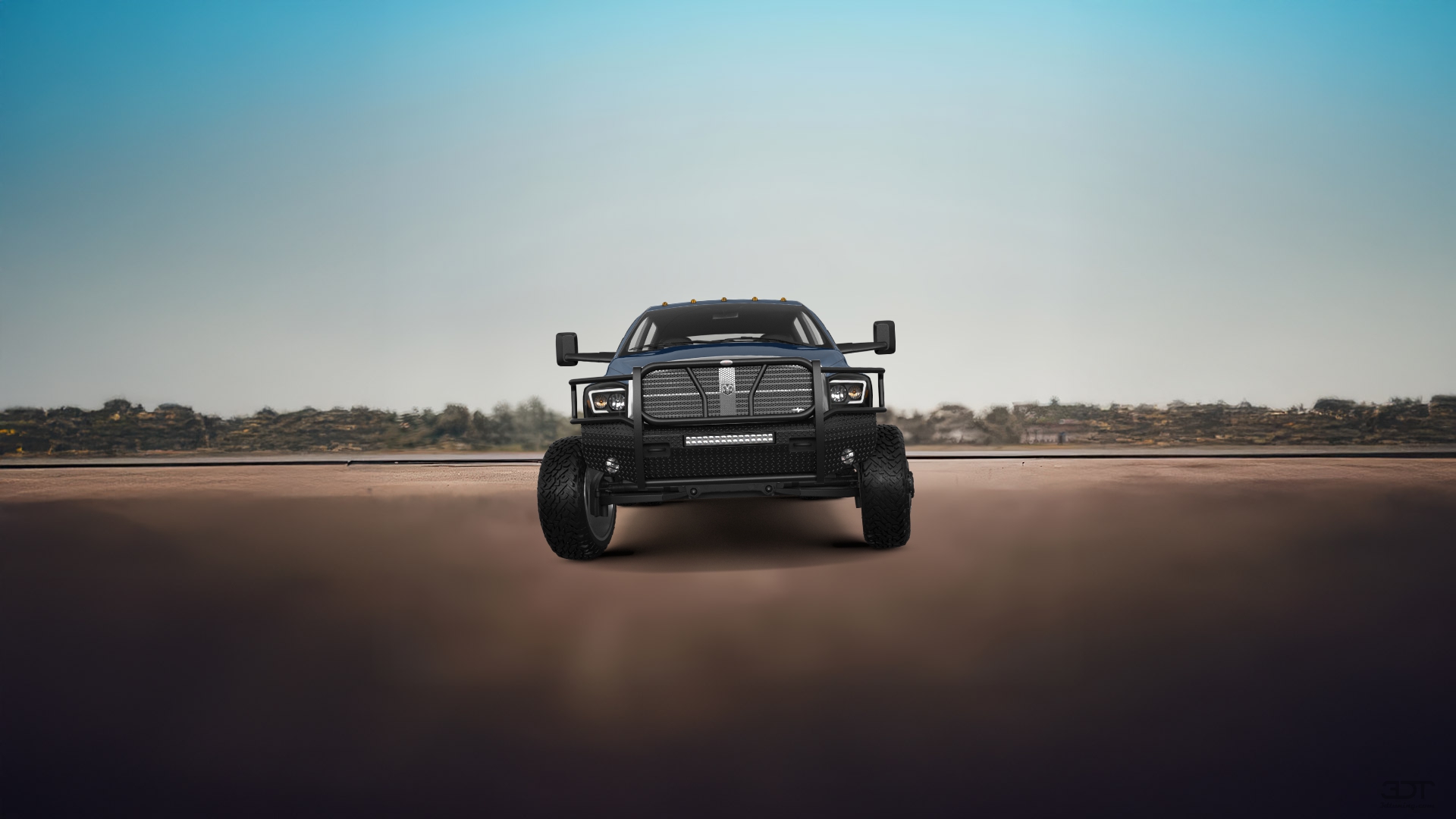 Dodge Ram 3500 Dually 4 Door pickup truck 2007 tuning