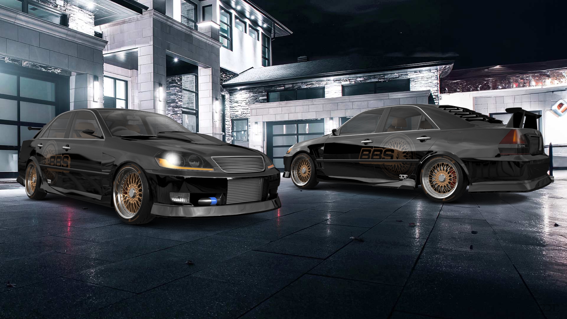 Toyota Mark II 4 Door Saloon 2002 Images