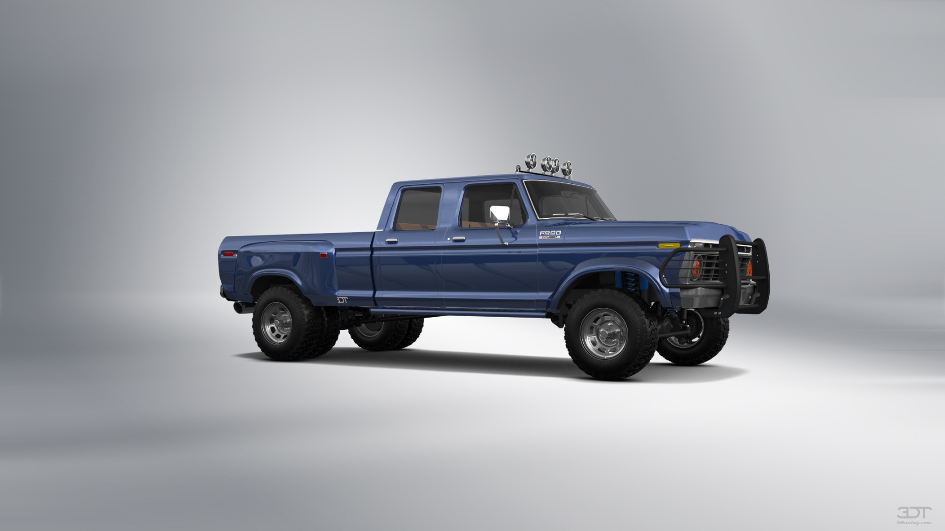 Ford F-350 Dually 4 Door pickup truck 1973
