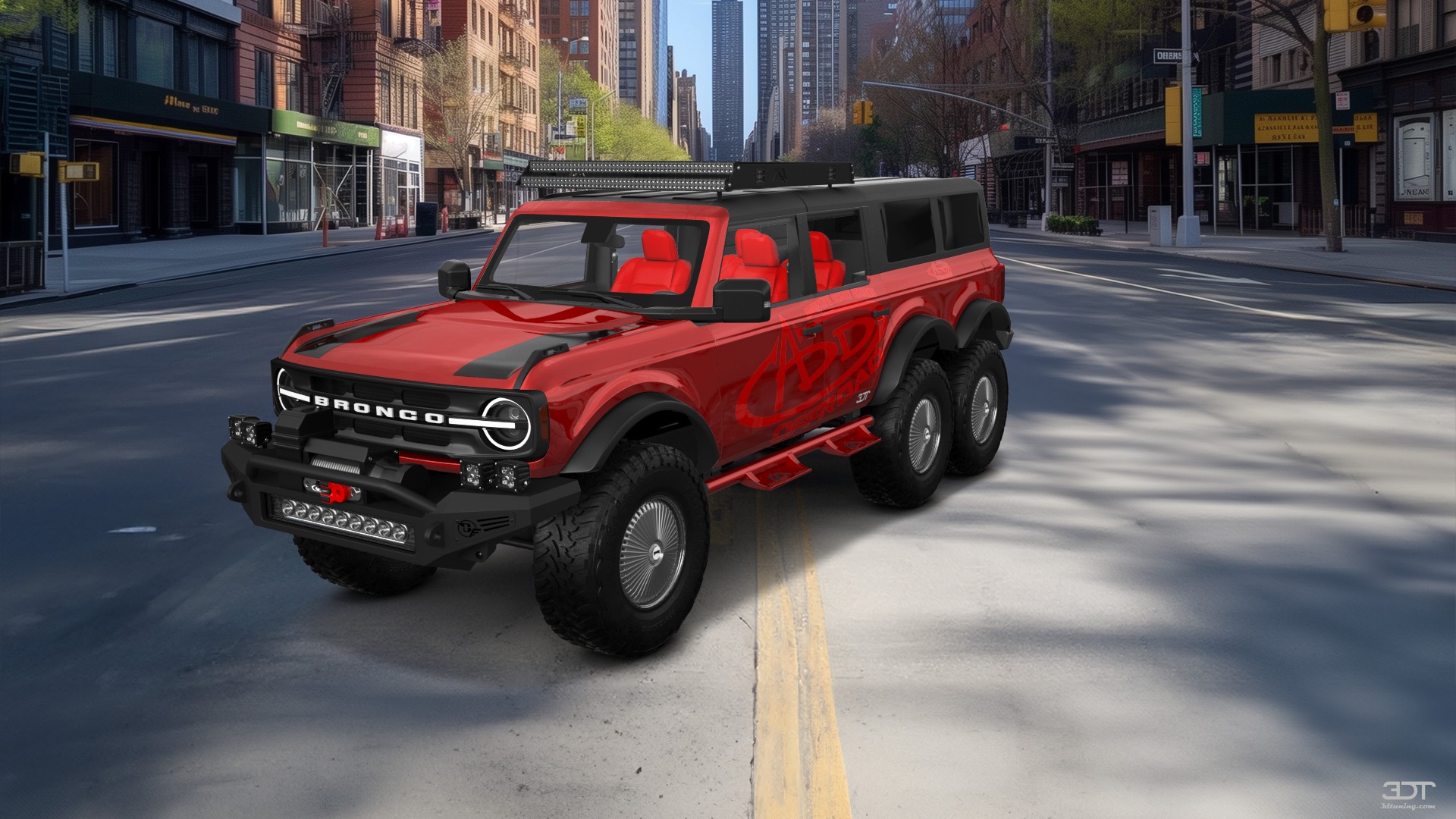 Ford Bronco 6X6 4 Door pickup truck 2021