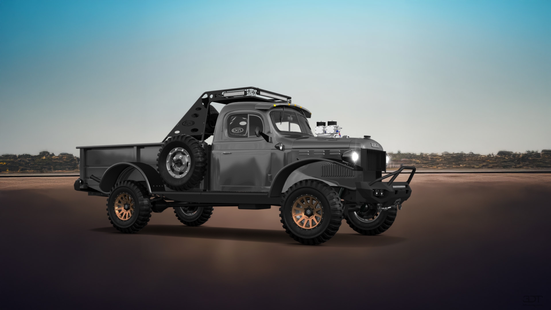 Dodge Power Wagon 2 Door pickup truck 1947