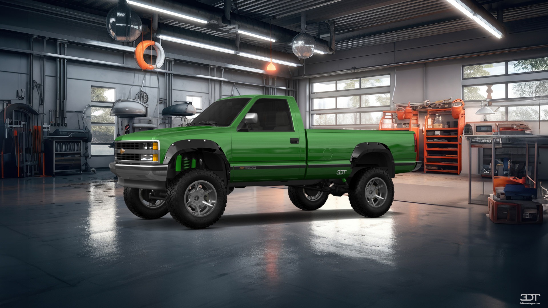 Tuning Chevrolet K1500 Regular Cab Fleetside Pickup 1988
