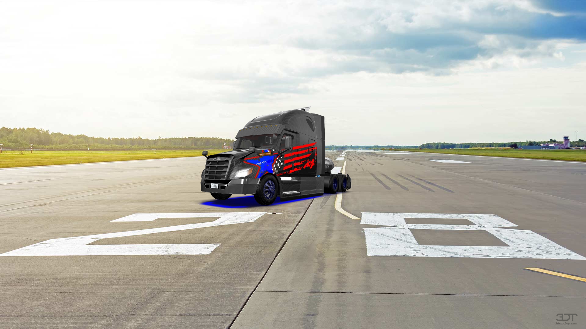 Freightliner Cascadia Sleeper Cab Truck 2018 tuning