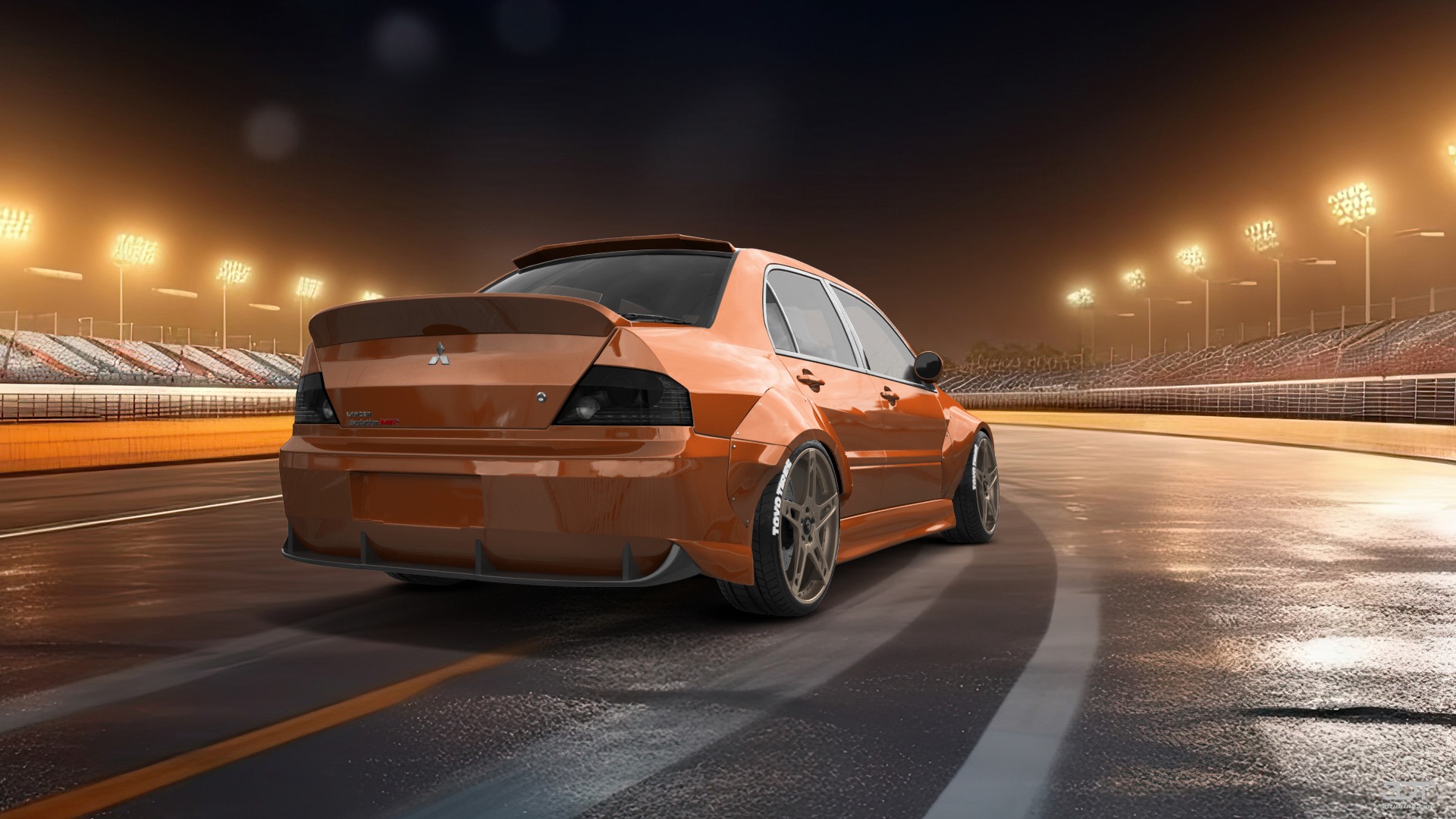 Mitsubishi Lancer Evo IX 4 Door Saloon 2005 Изображения