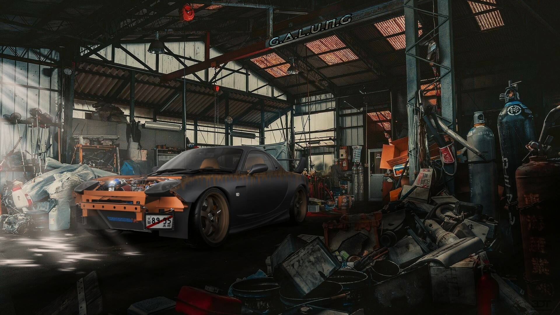 RX-7 bengkel
