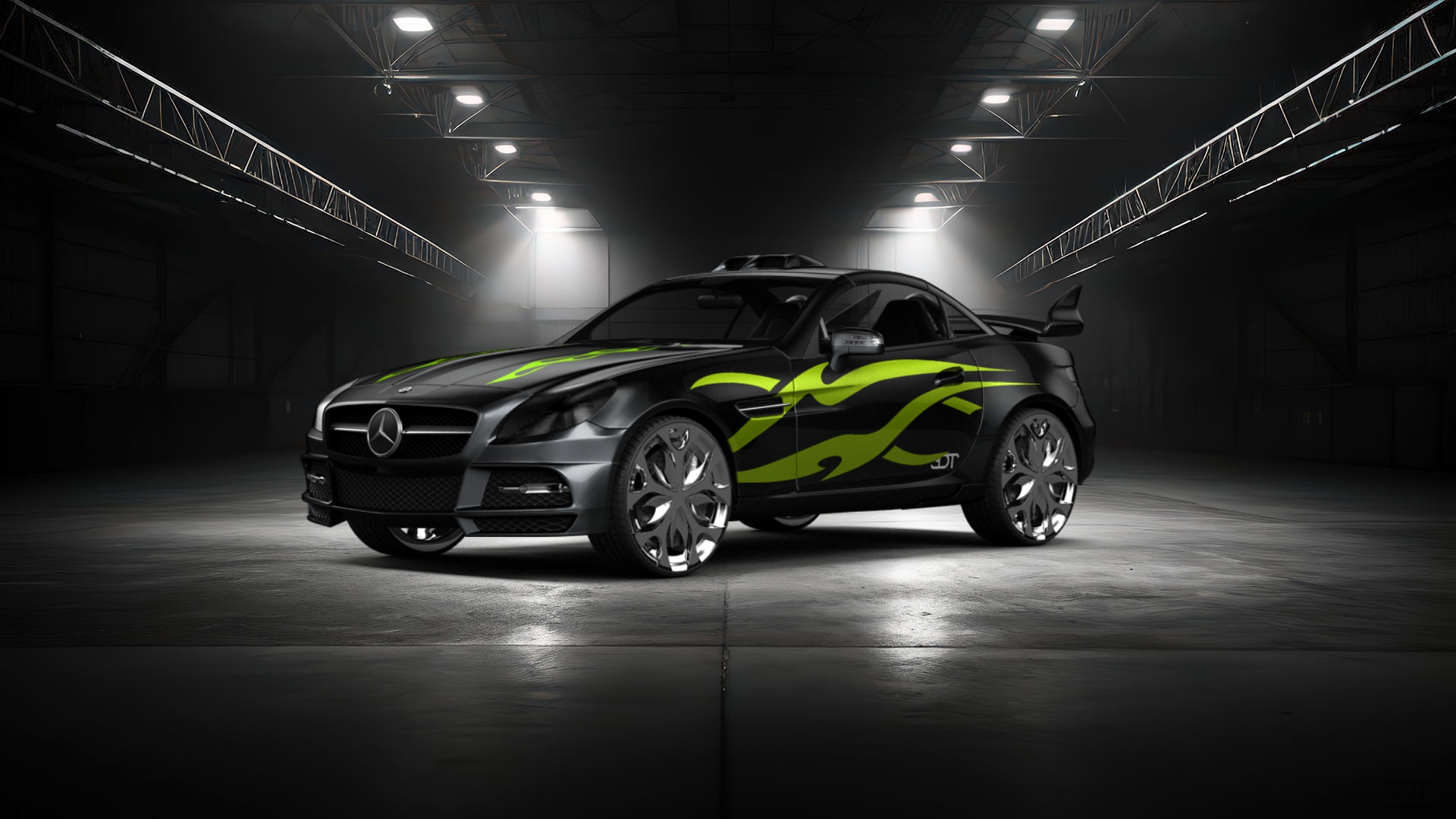 Mercedes SLK class Coupe 2012