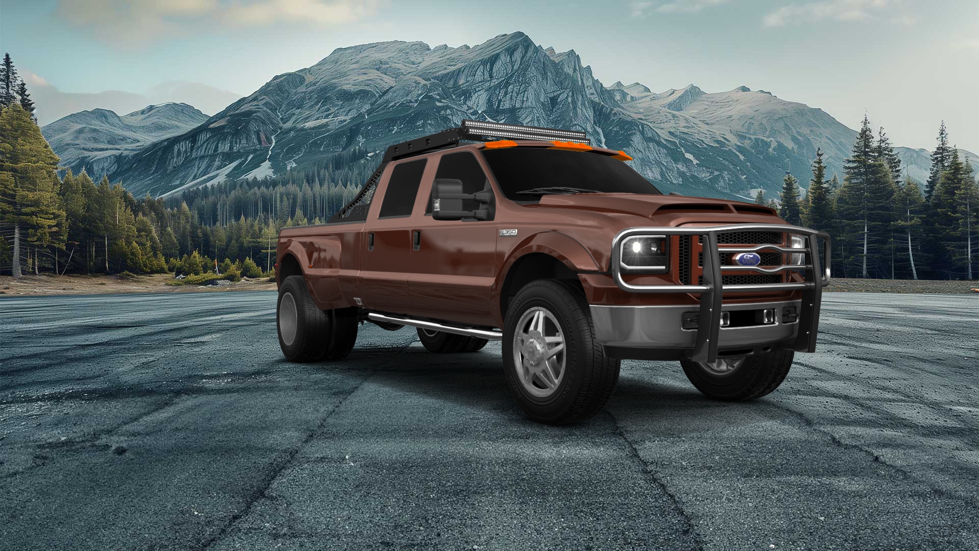 Ford F-350 DRW 4 Door pickup truck 1999 tuning