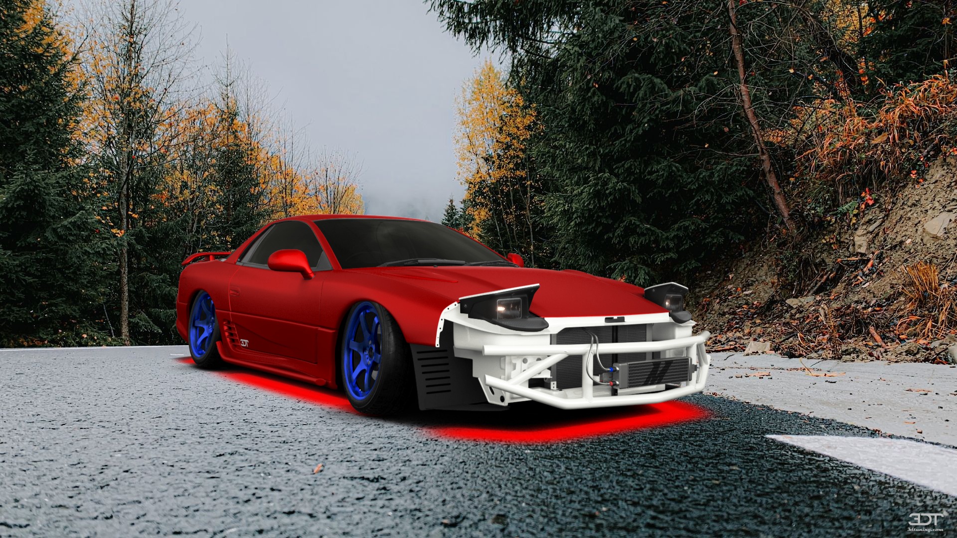 Tuning Mitsubishi 3000GT 2 Door Coupe 1991