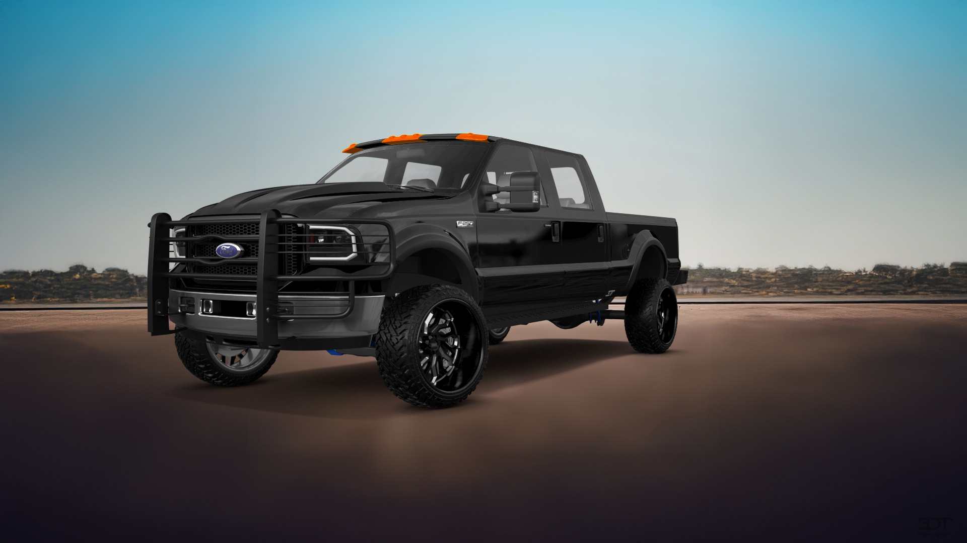 Ford F-250 Crew Cab 4 Door pickup truck 1999 tuning