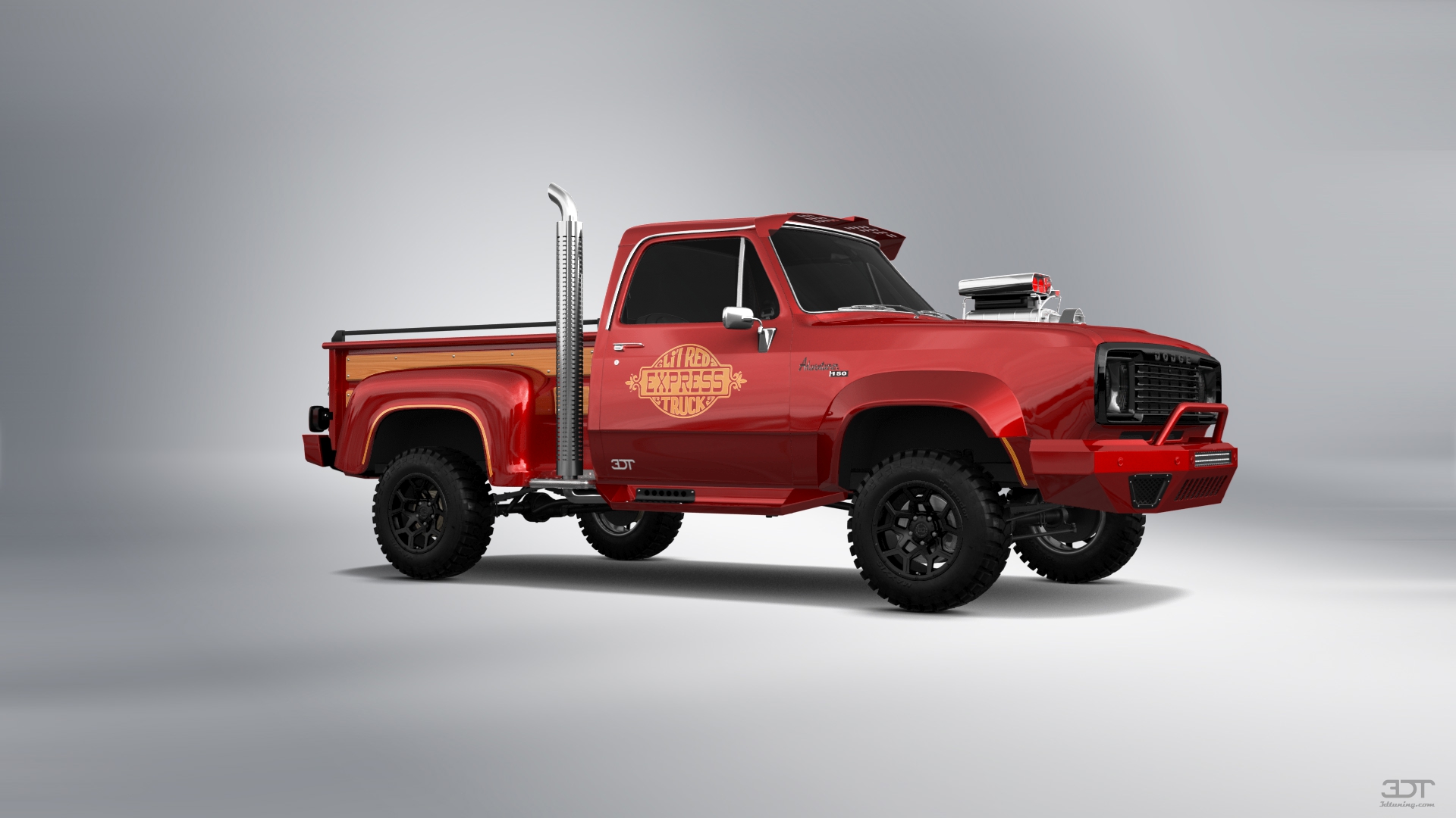 Dodge Lil Red Express 2 Door pickup truck 1978