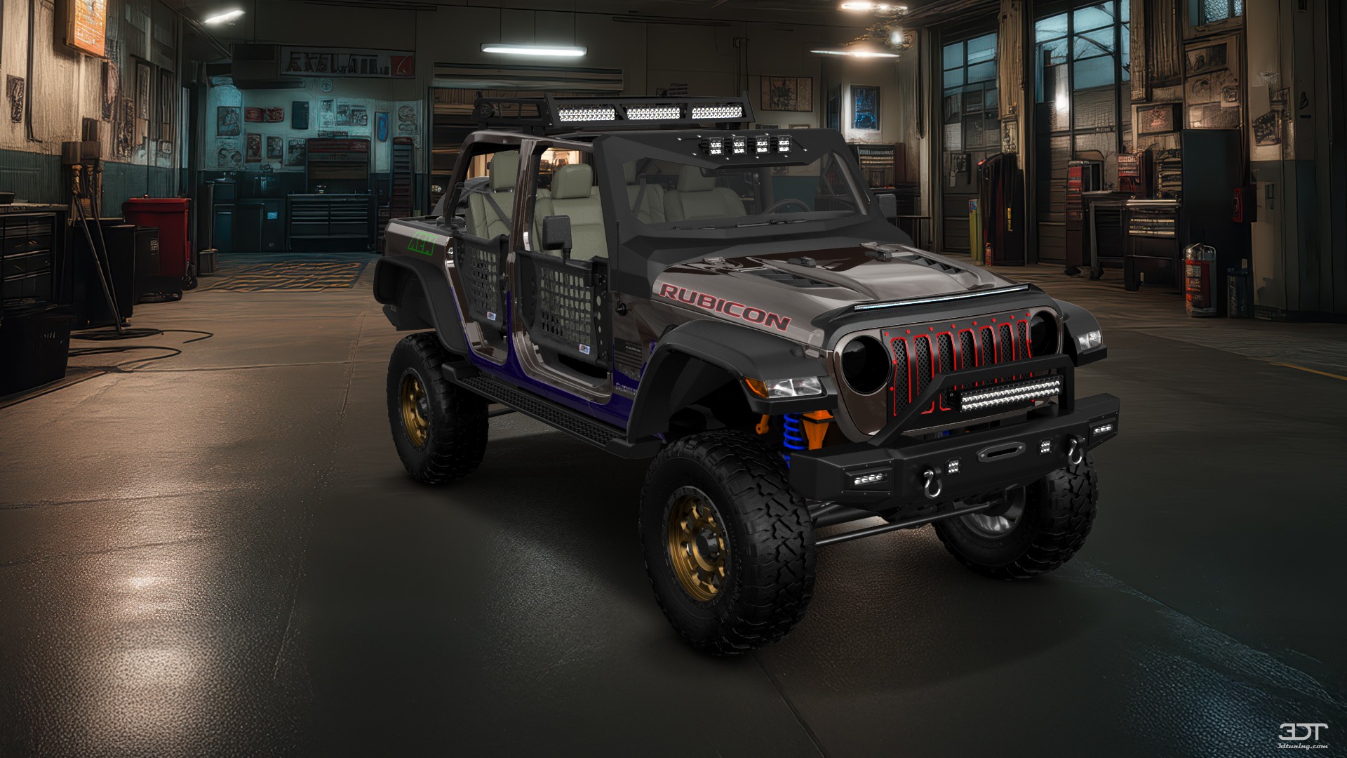 Jeep Wrangler Rubicon JL 4 Door SUV 2017 tuning