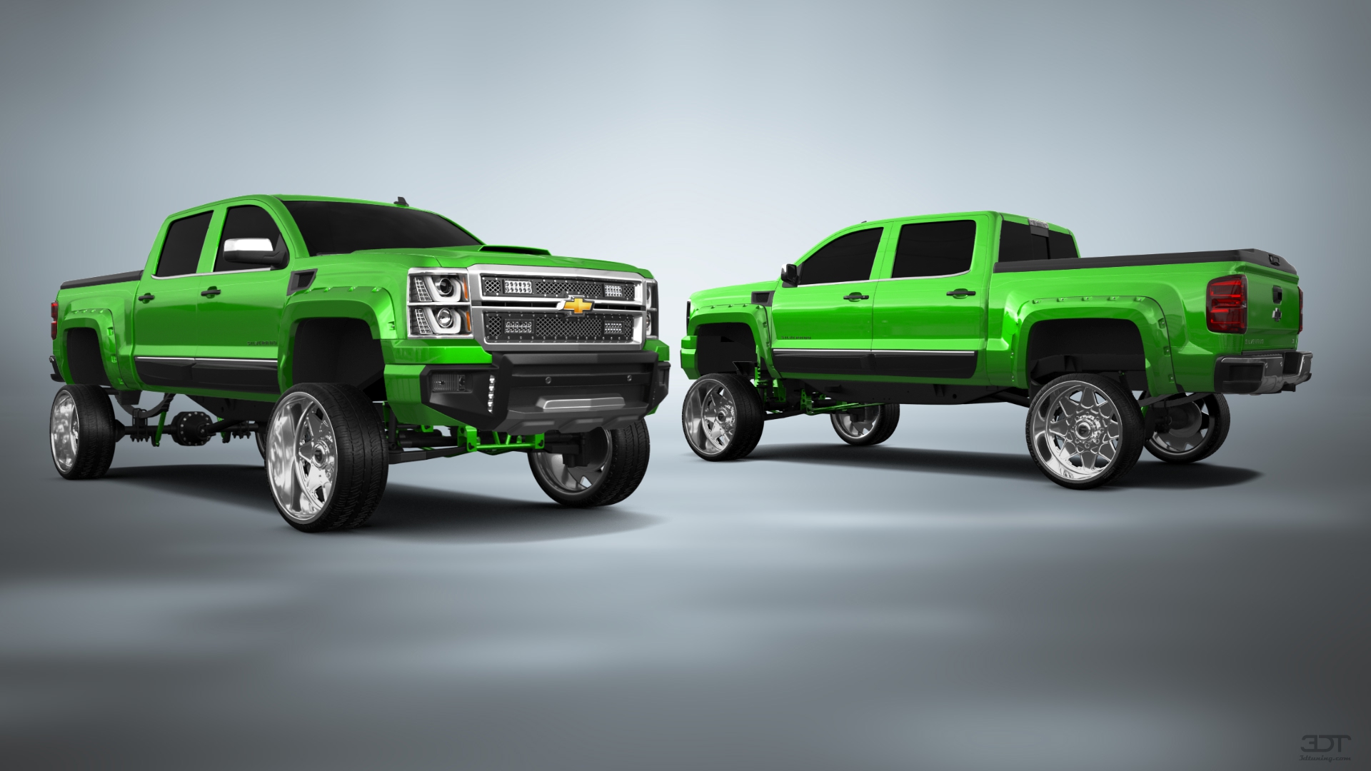 Chevrolet Silverado 1500 4 Door pickup truck 2014 tuning