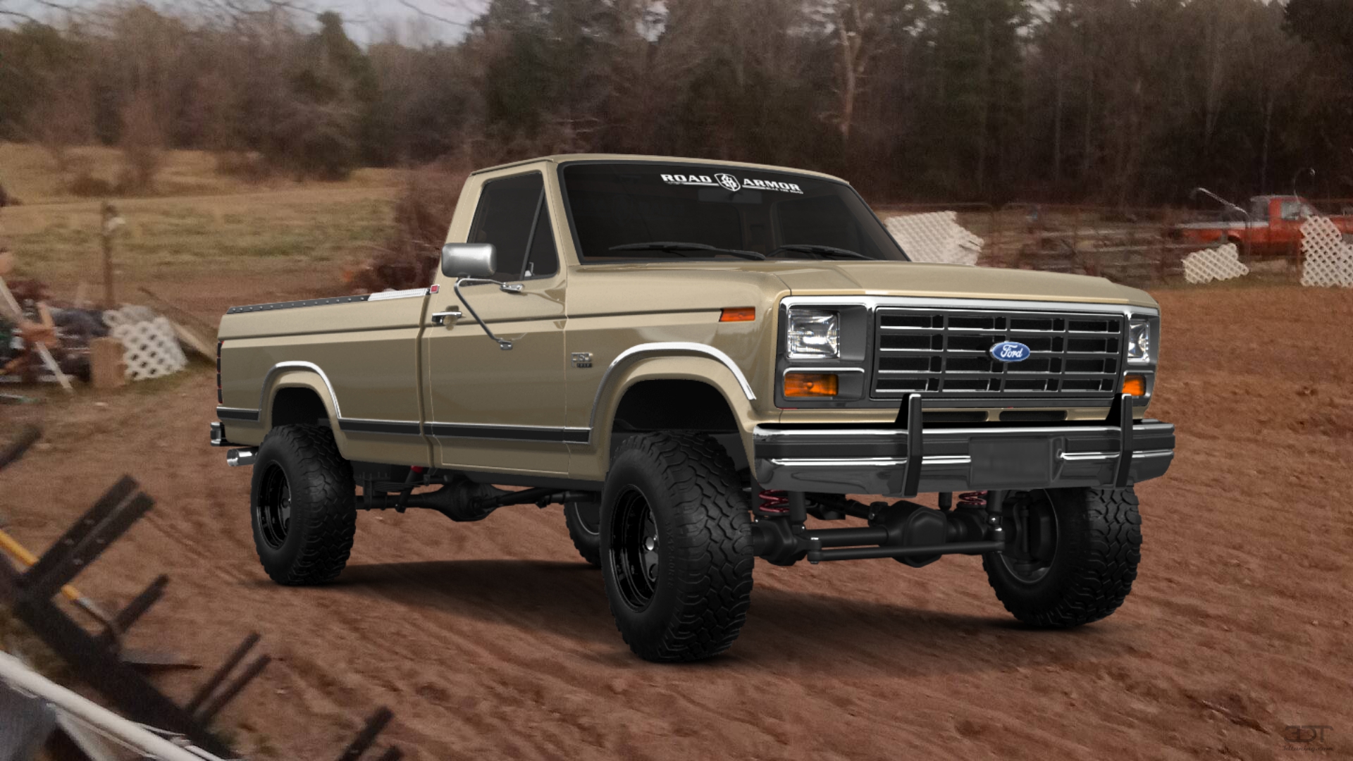 Ford F-150 2 Door pickup truck 1986