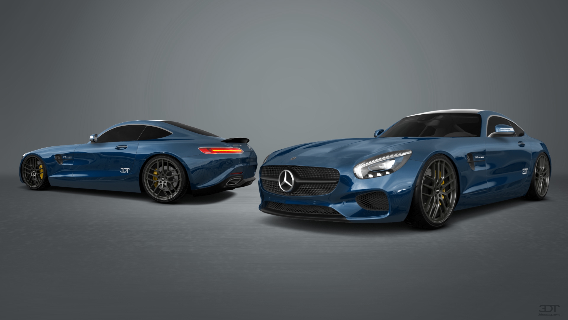 Mercedes AMG GT 2 door fastback coupe 2015 tuning