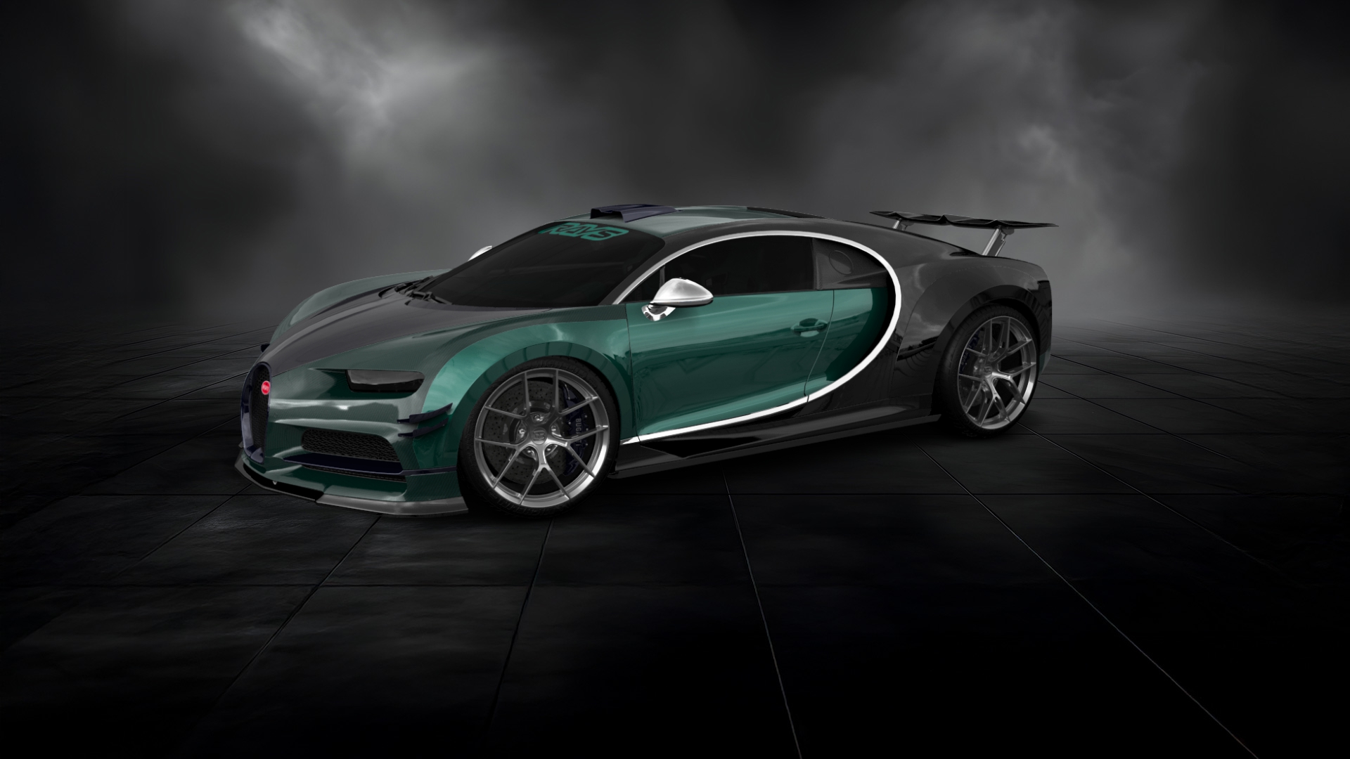 Bugatti Chiron 2 Door Coupe 2016 tuning