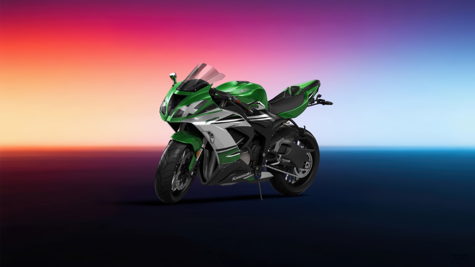 Kawasaki Ninja ZX 6R Sport Bike 2015