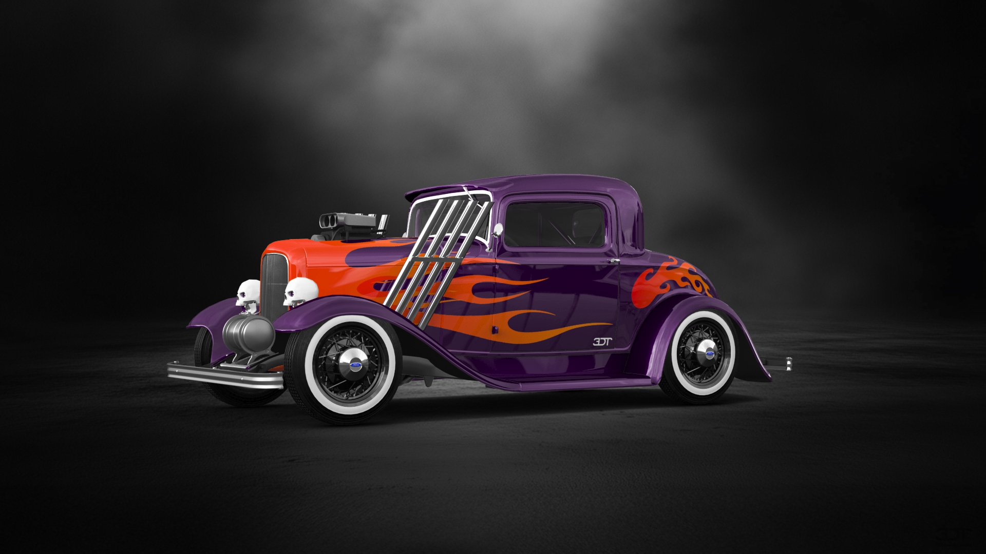 Ford Model B Deluxe 2 Door Coupe 1932 tuning